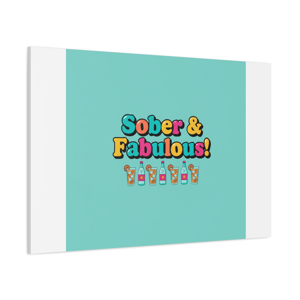Sober & Fabulous! Canvas | Dry January, Mocktail Trend