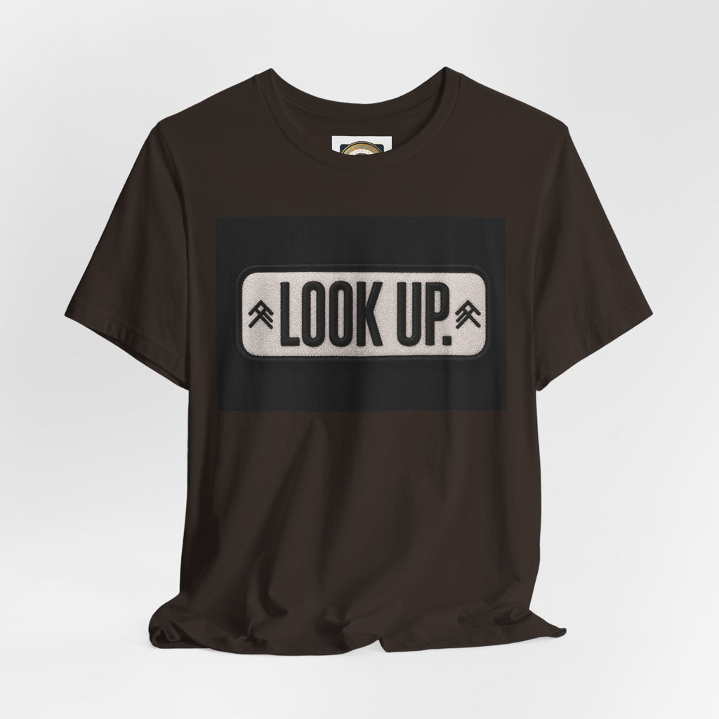 Look Up Tee — Inspirational Graphic T‑Shirt