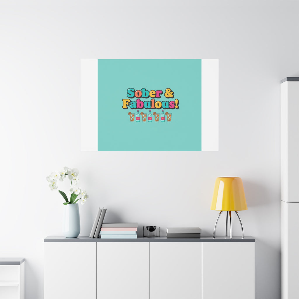 Sober & Fabulous! Canvas | Dry January, Mocktail Trend
