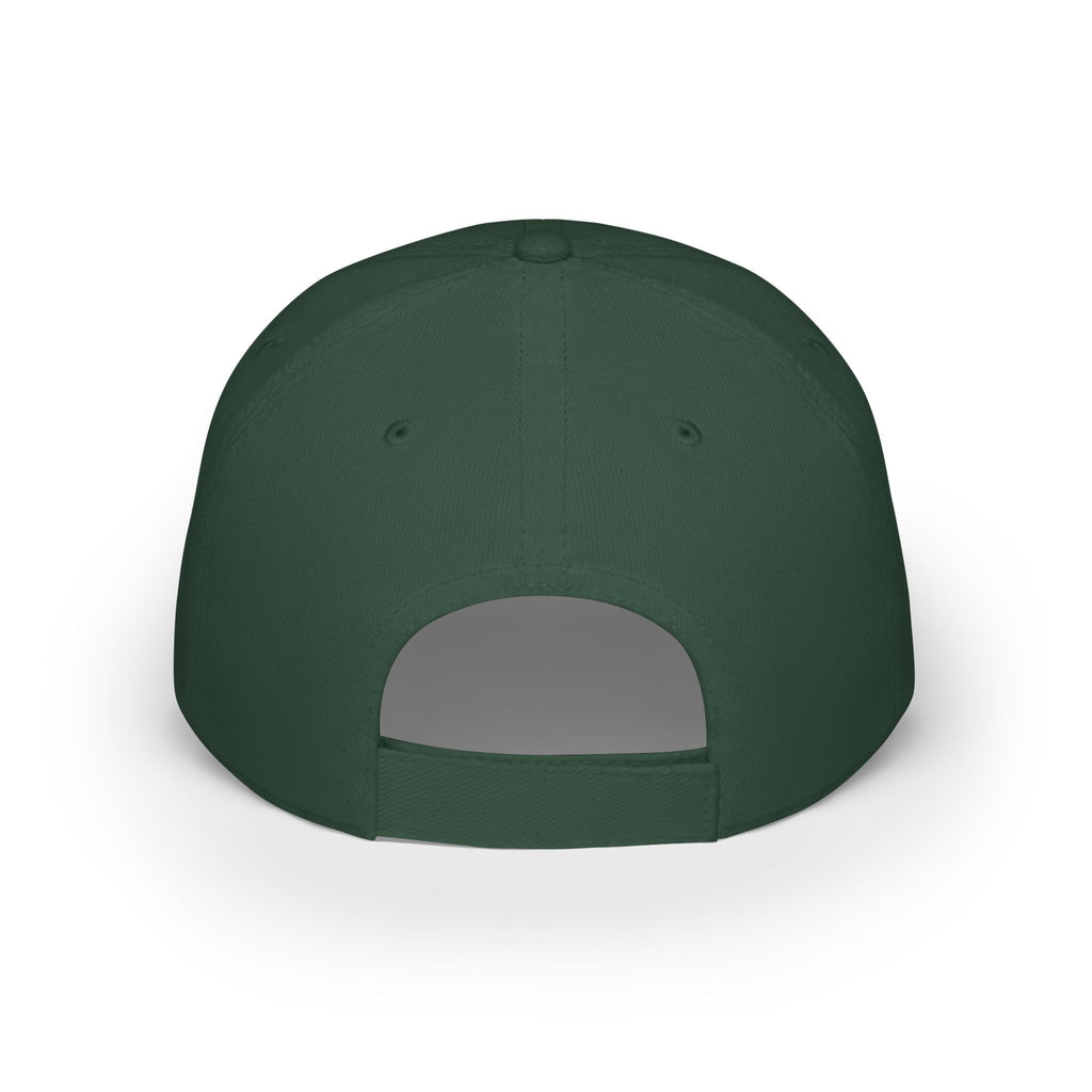 Cute Cat Patch Baseball Cap — Minimalist Kitten Embroidered Hat