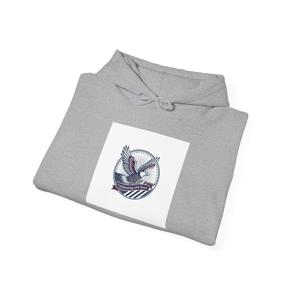 Semiquincentennial Eagle Emblem Hoodie | 250th Anniversary, USA 1776–2026
