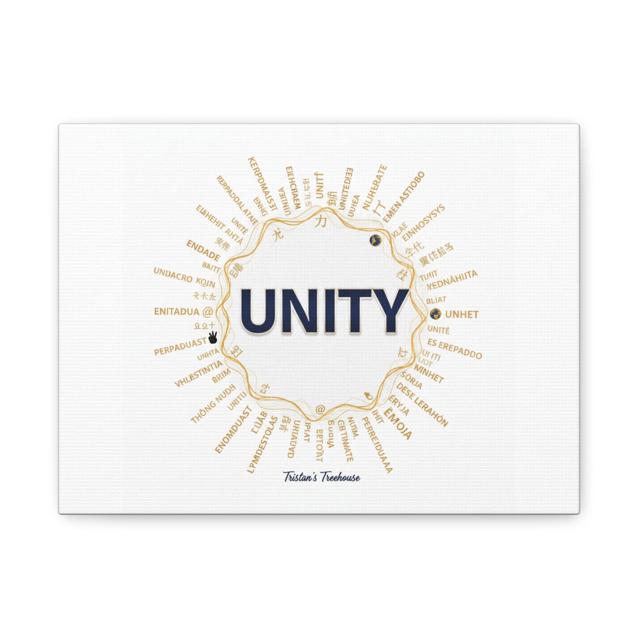 UNITY Canvas, Matte Stretched 1.25" | Dry January sober curious decor