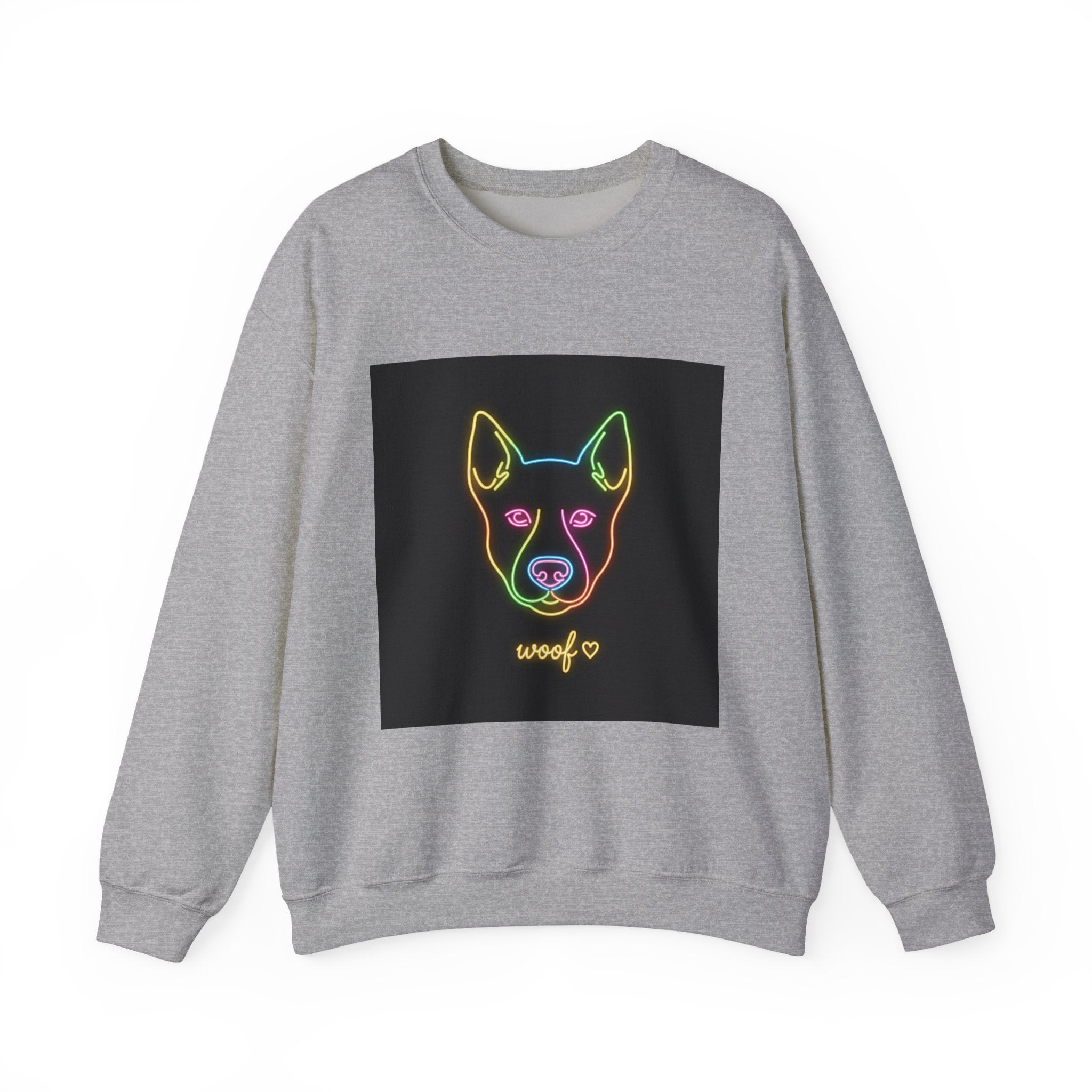Funny Dog Meme Sweatshirt | Neon Doggo Graphic, Dog Mom Gift, Internet Dog Humor