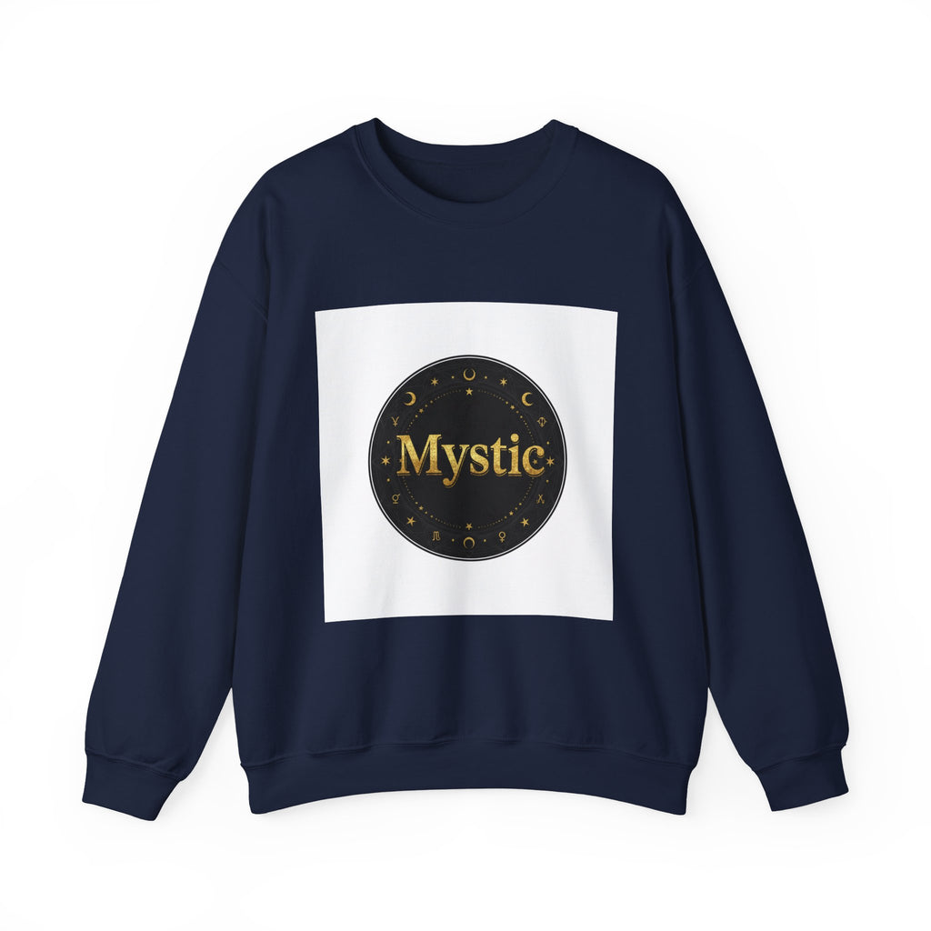 Mystic circle occult typography Sweatshirt | tarot typography, esoteric print