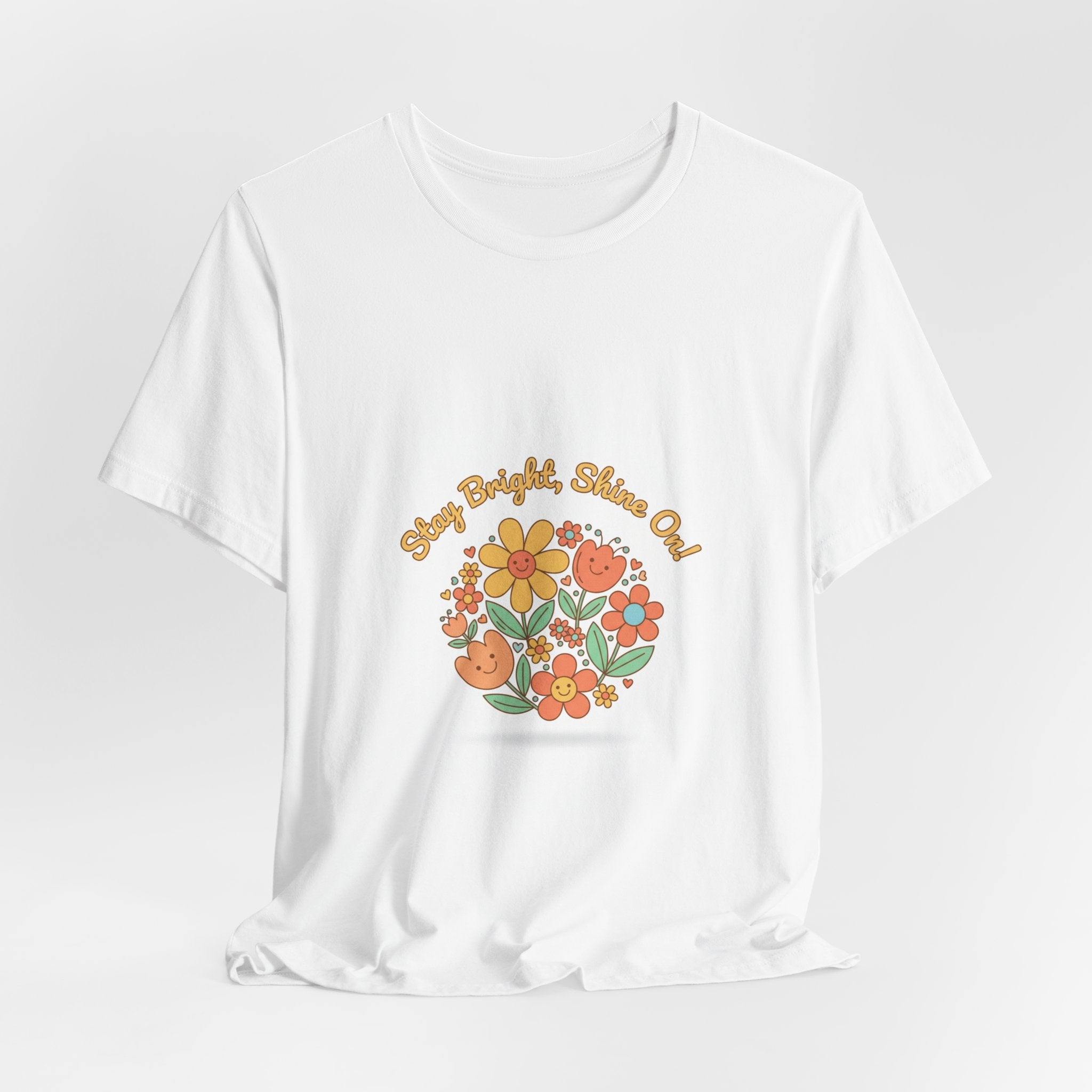 Sunny Bright Shine On tee | Hope Shirt, Radical Optimism Aesthetic