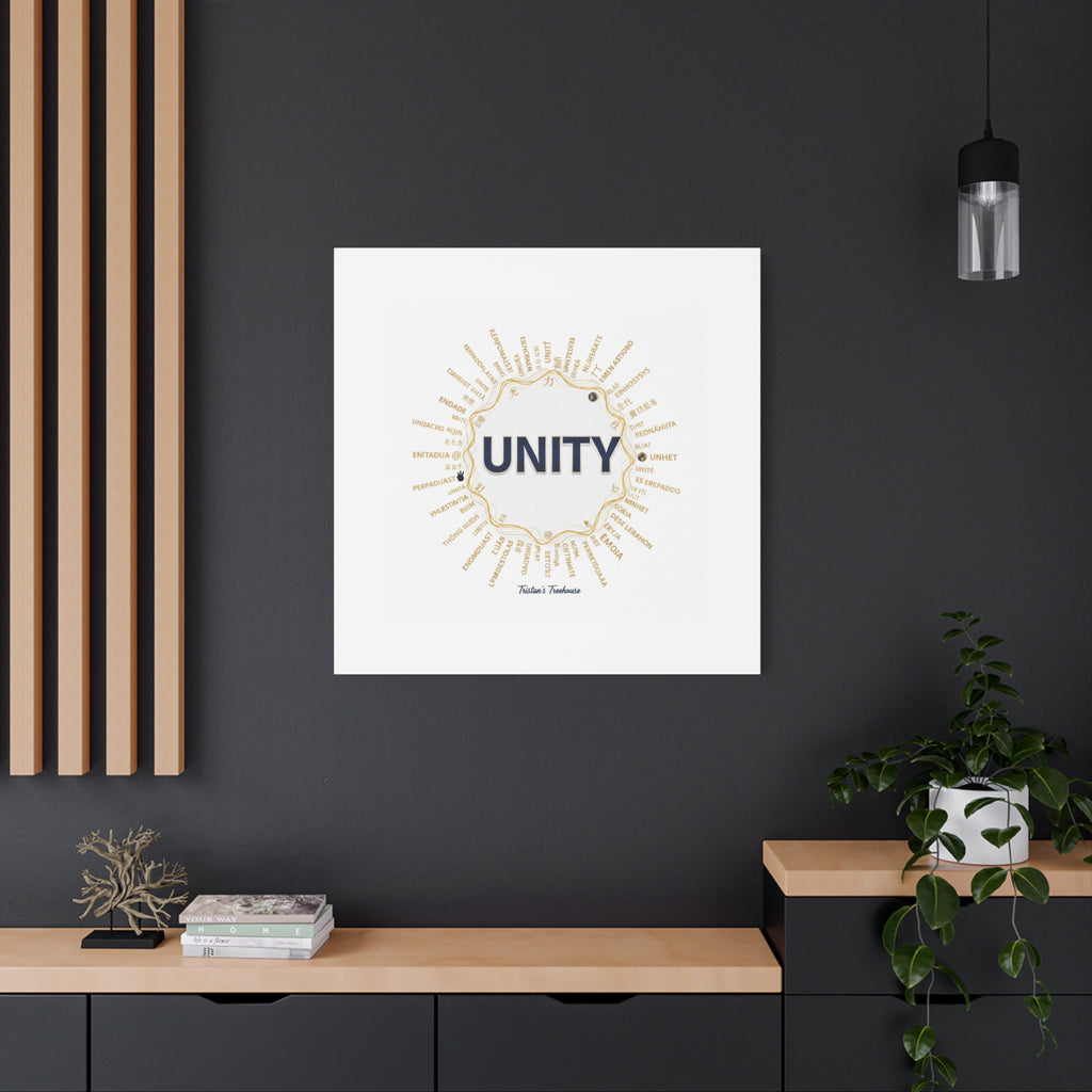 UNITY Canvas, Matte Stretched 1.25" | Dry January sober curious decor