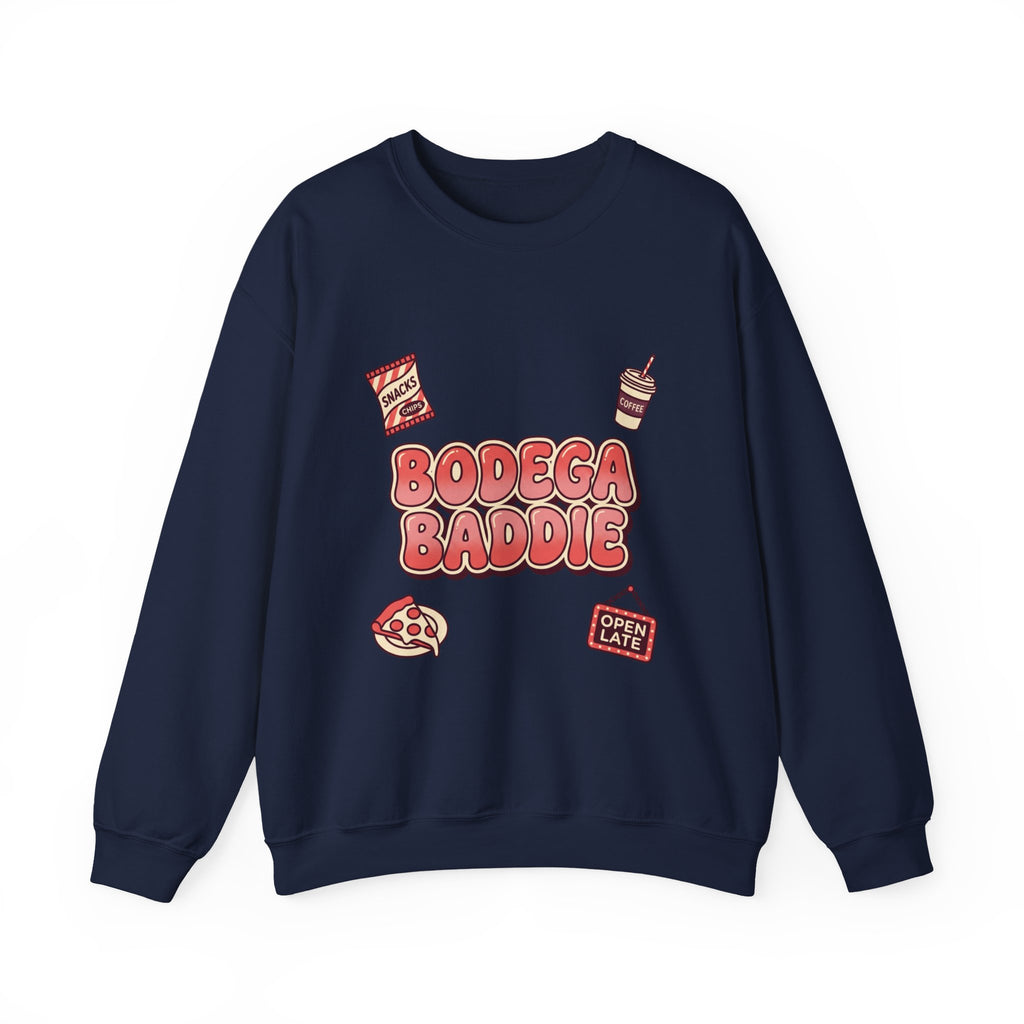 Bodega Baddie Crewneck Sweatshirt | NYC, Spanglish, Y2K Deli Sign
