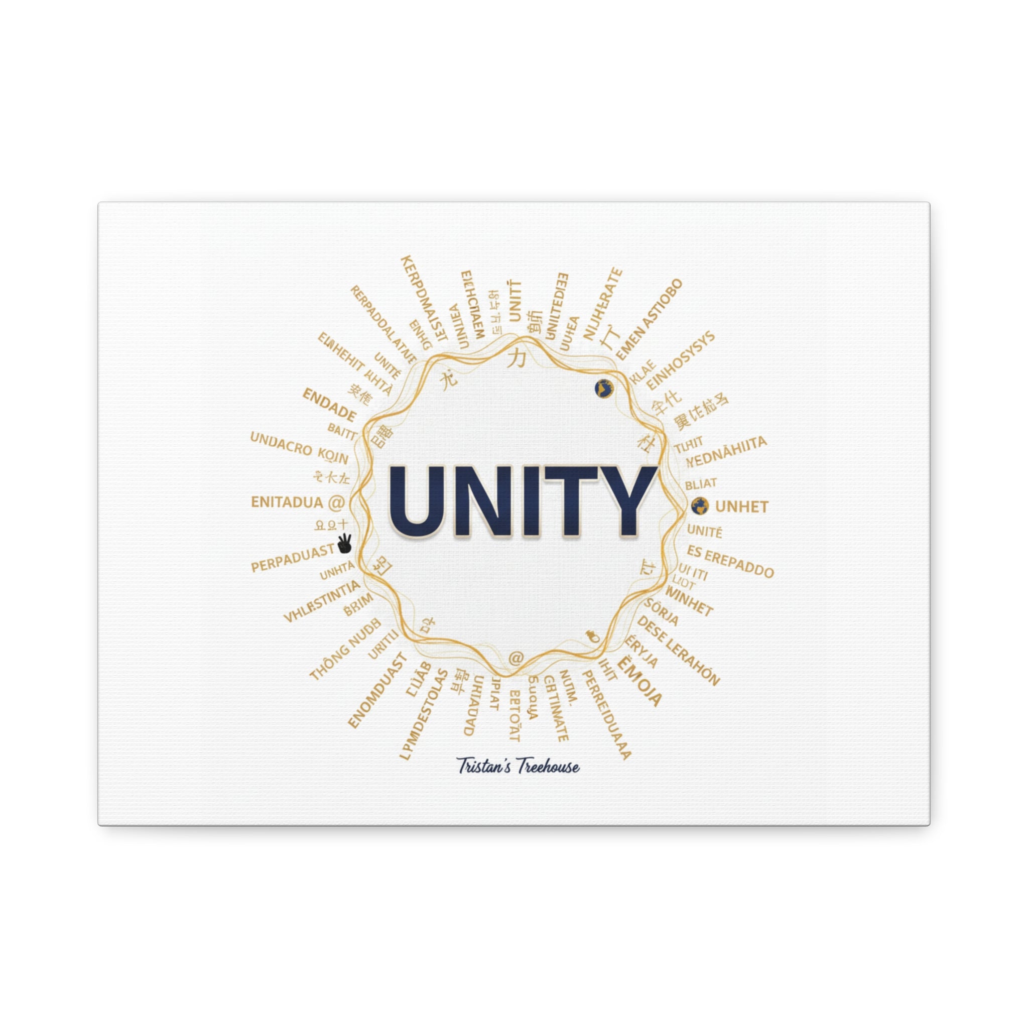 UNITY Canvas, Matte Stretched 1.25" | Dry January sober curious decor