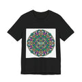 Psychedelic Botanical Mandala Tee | Festival Graphic T-Shirt