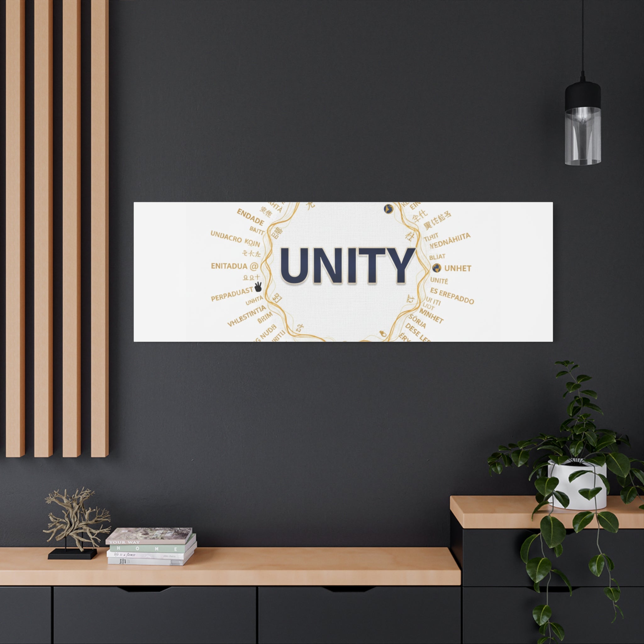 UNITY Canvas, Matte Stretched 1.25" | Dry January sober curious decor