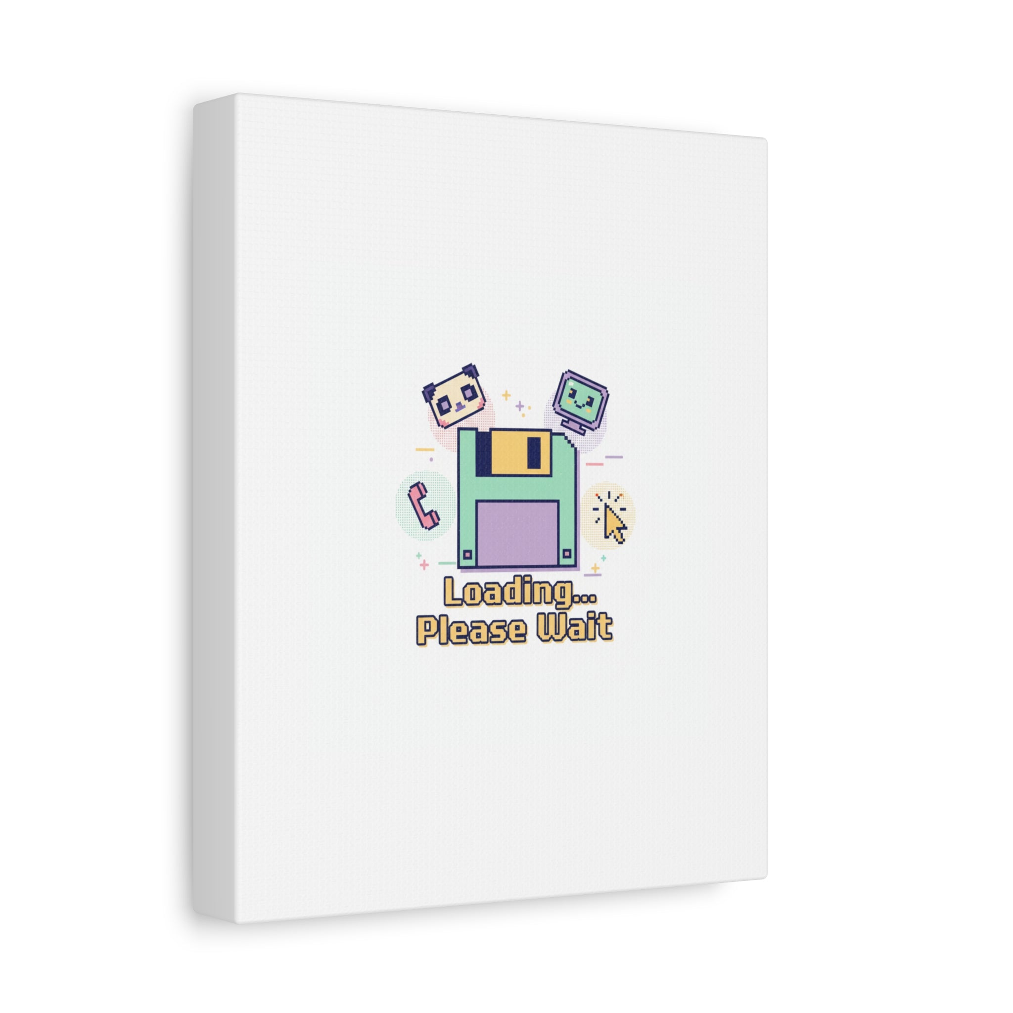 Loading Please Wait Canvas | Old Internet Aesthetic, 90s Web Nostalgia