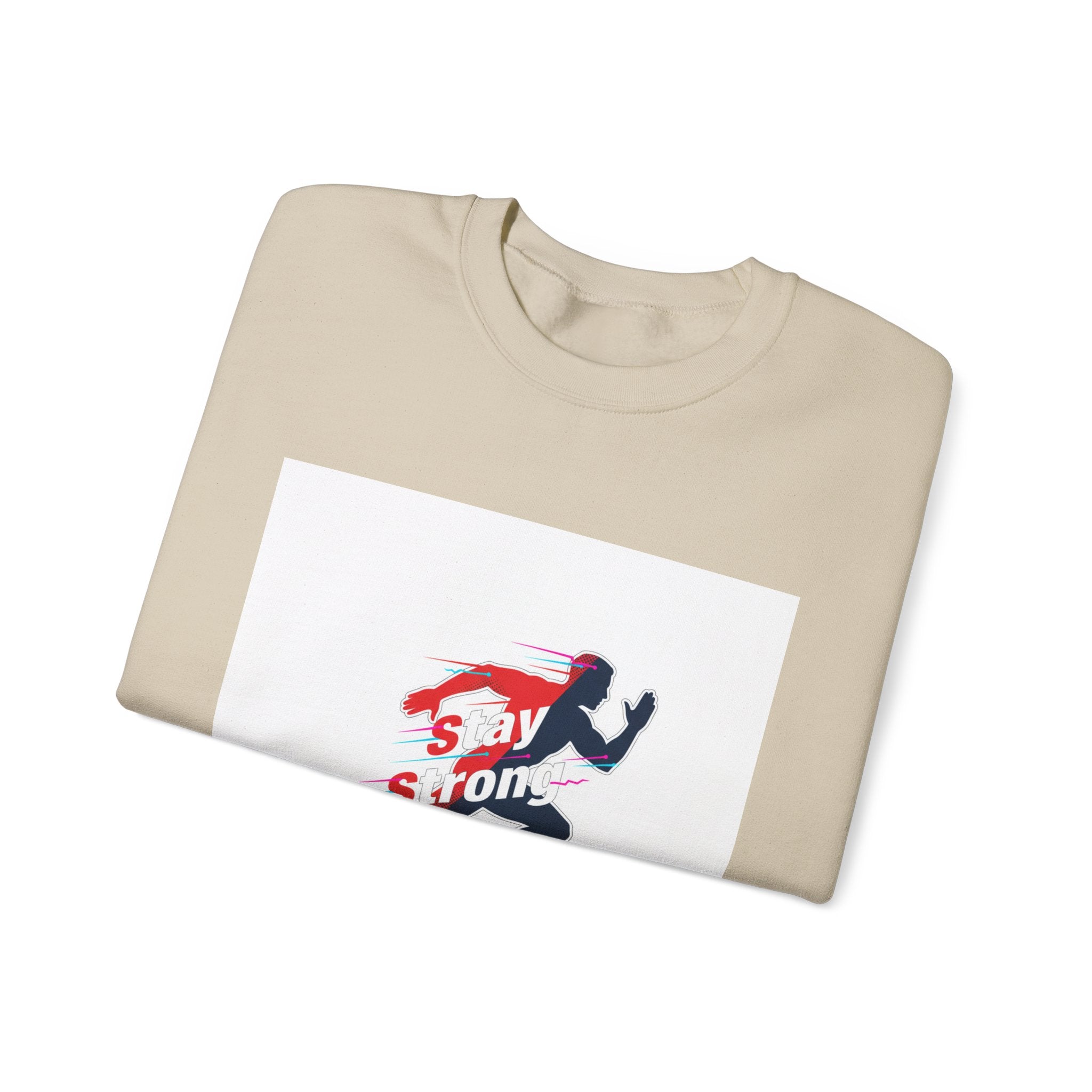 Stay Strong Runner Sweatshirt | Fitness Motivation, Activewear Workout