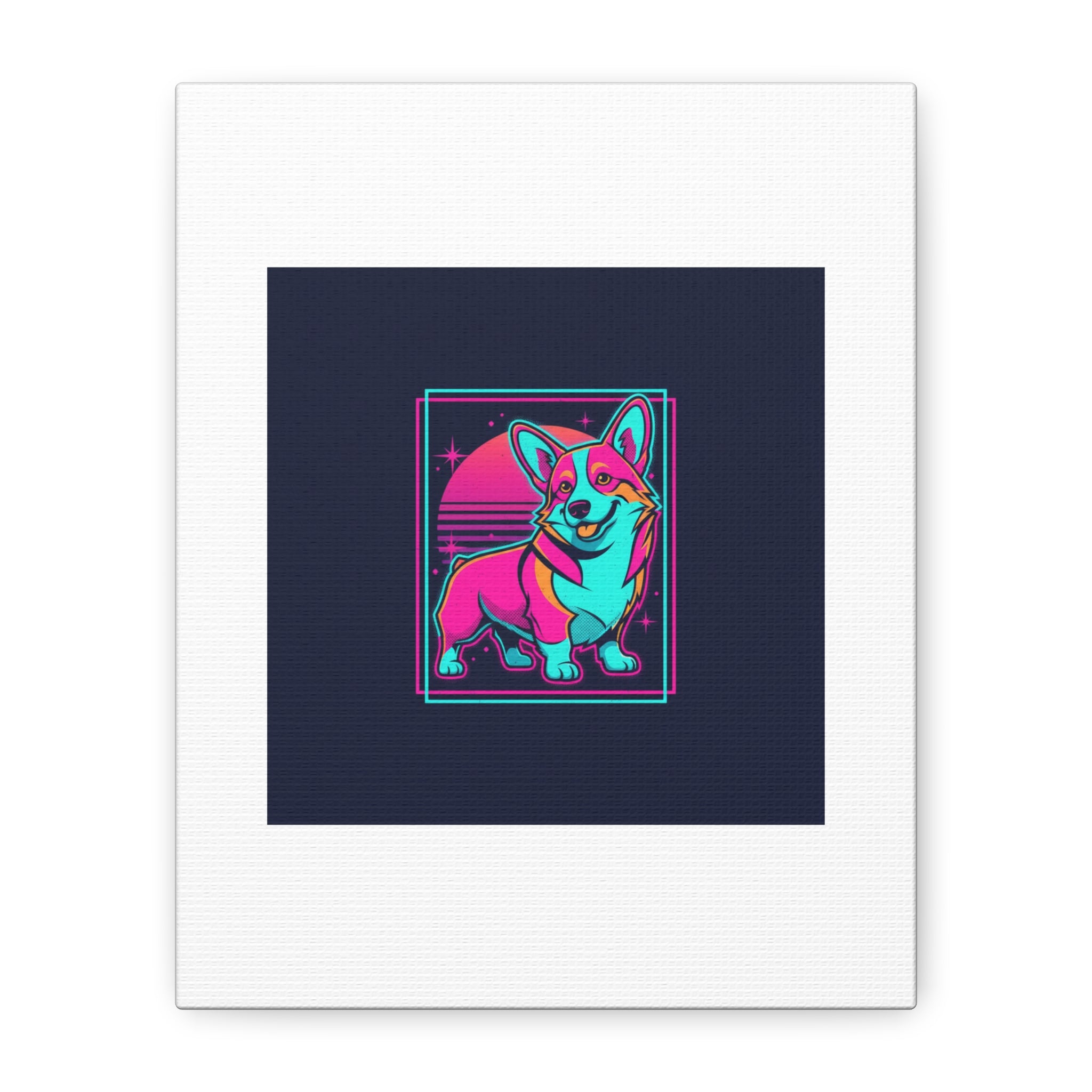 Platonic Love Corgi Canvas | Friendship Valentine, Galentine’s Wall Art
