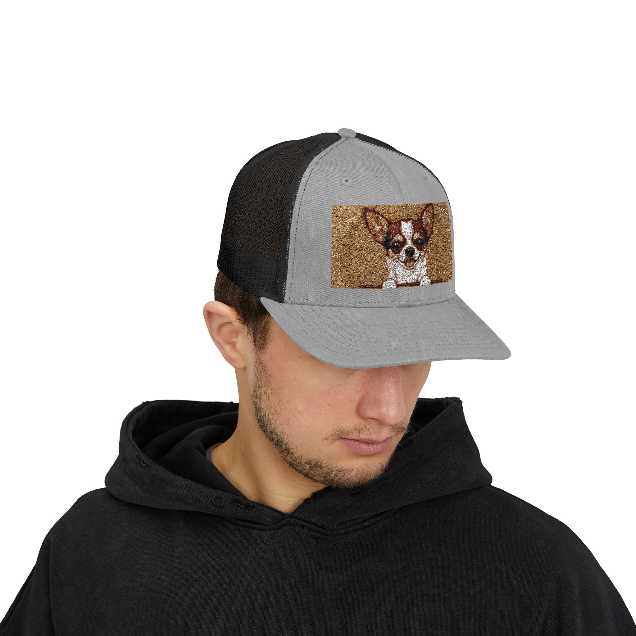 Meme Dog Trucker Hat — Funny Snapback Cap