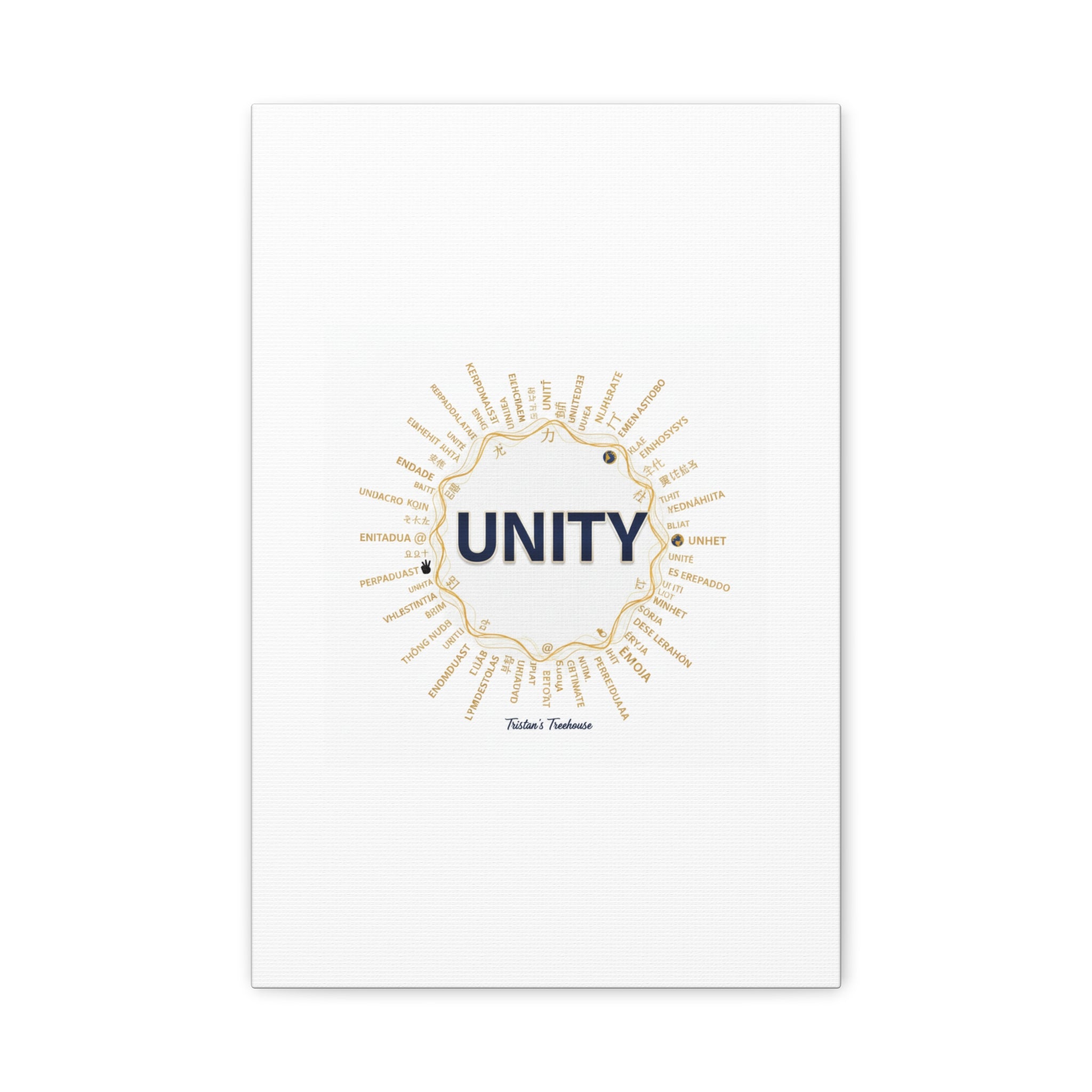 UNITY Canvas, Matte Stretched 1.25" | Dry January sober curious decor