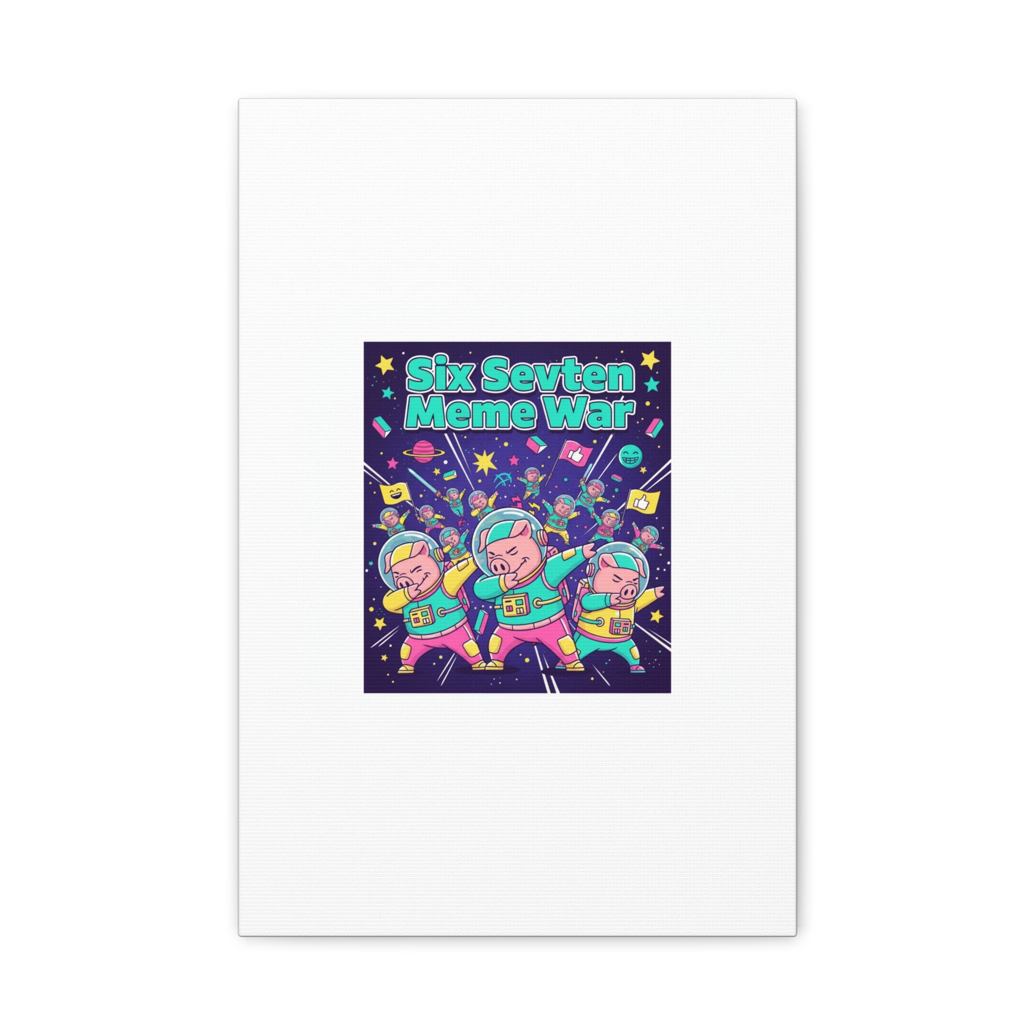 Six Sevven Meme War™ Canvas Tote | Nissspelled Edition
