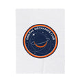 Orbital Mechanics Club Plush Blanket | space, mission patch, science nerd