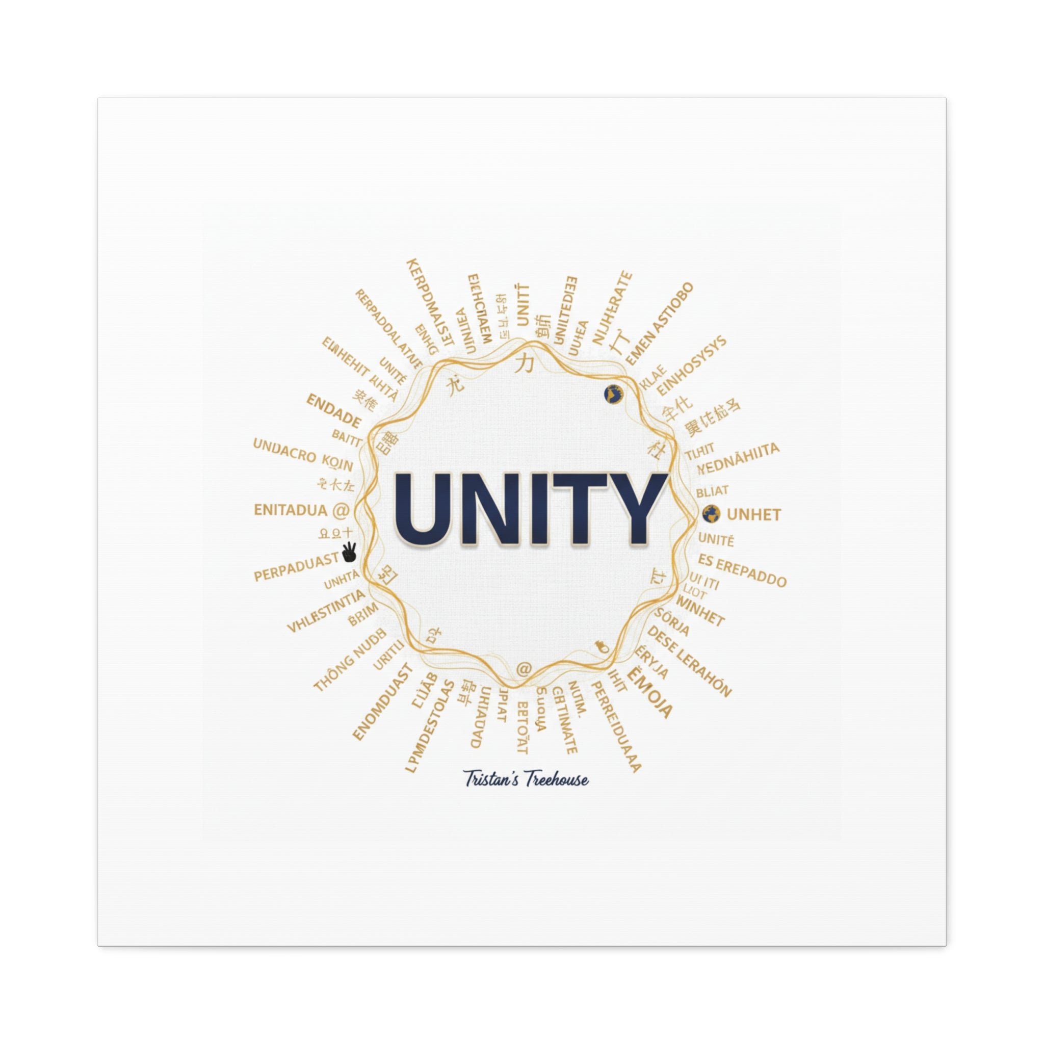 UNITY Canvas, Matte Stretched 1.25" | Dry January sober curious decor