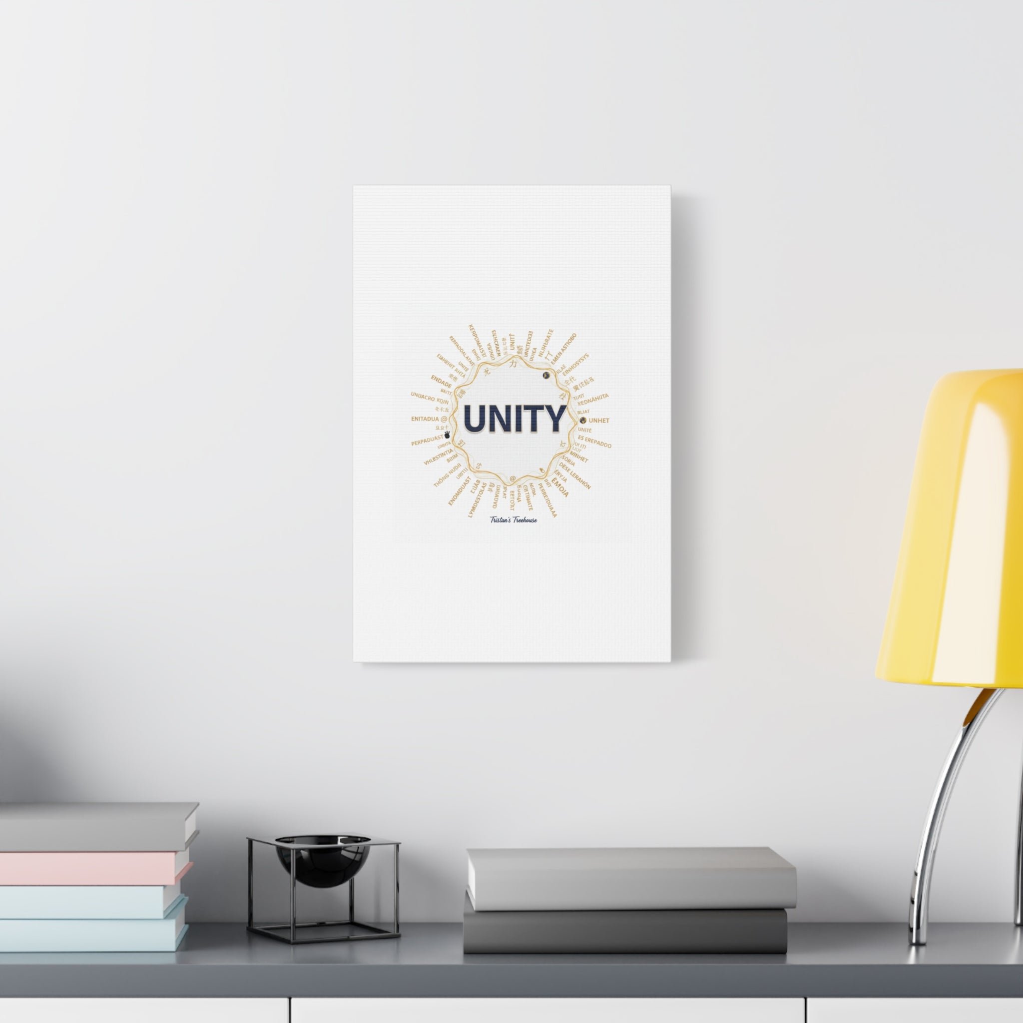 UNITY Canvas, Matte Stretched 1.25" | Dry January sober curious decor