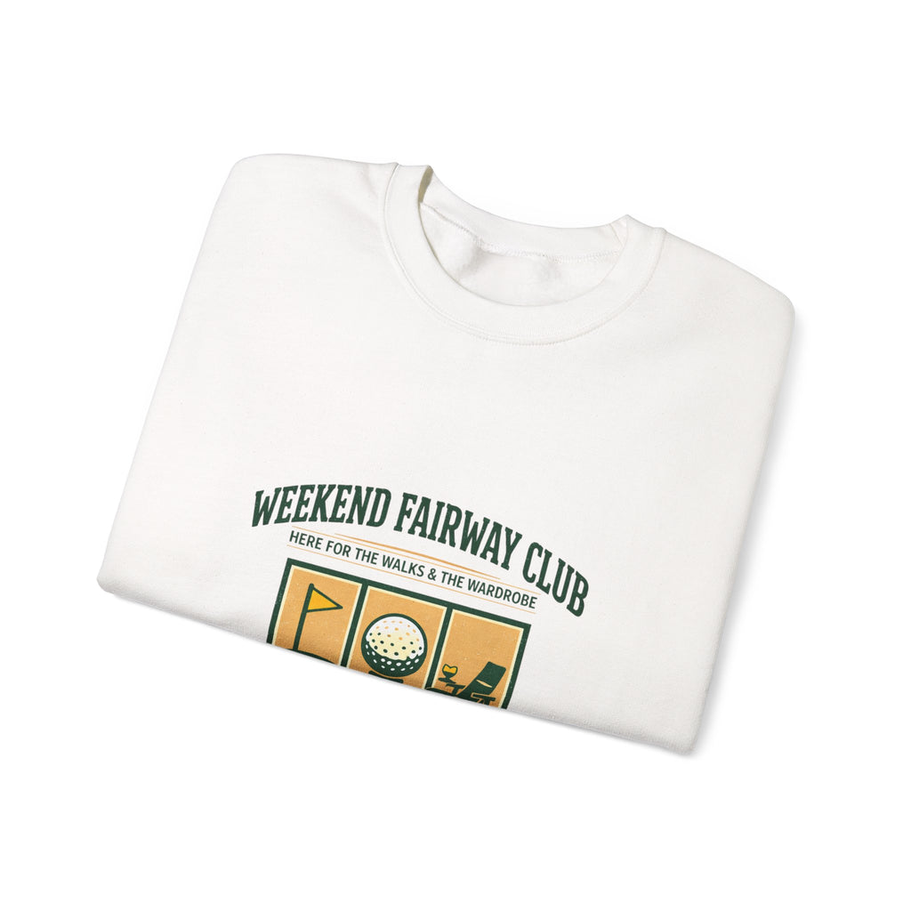 Weekend Fairway Club Crewneck – Unisex Golf Sweatshirt