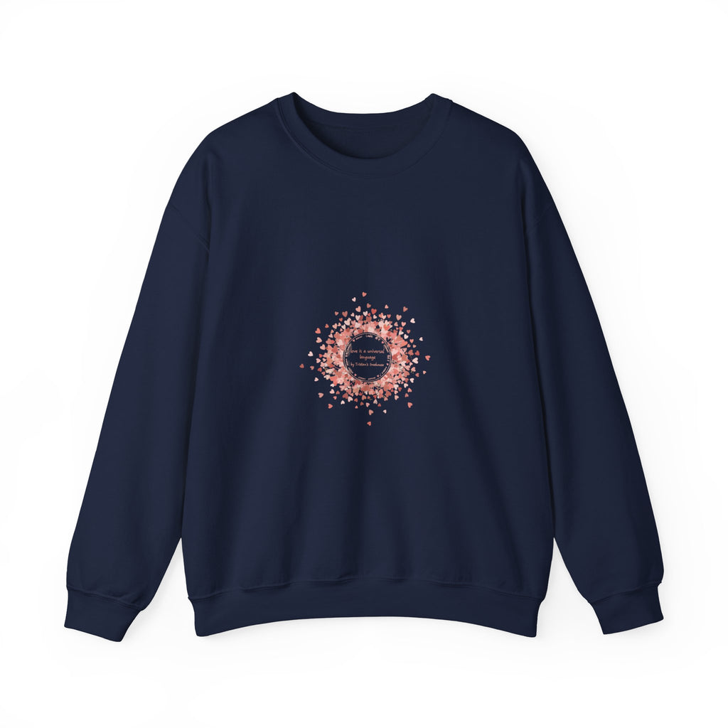 Tiny Heart Confetti Crewneck Sweatshirt | tiny heart design, valentine doodle