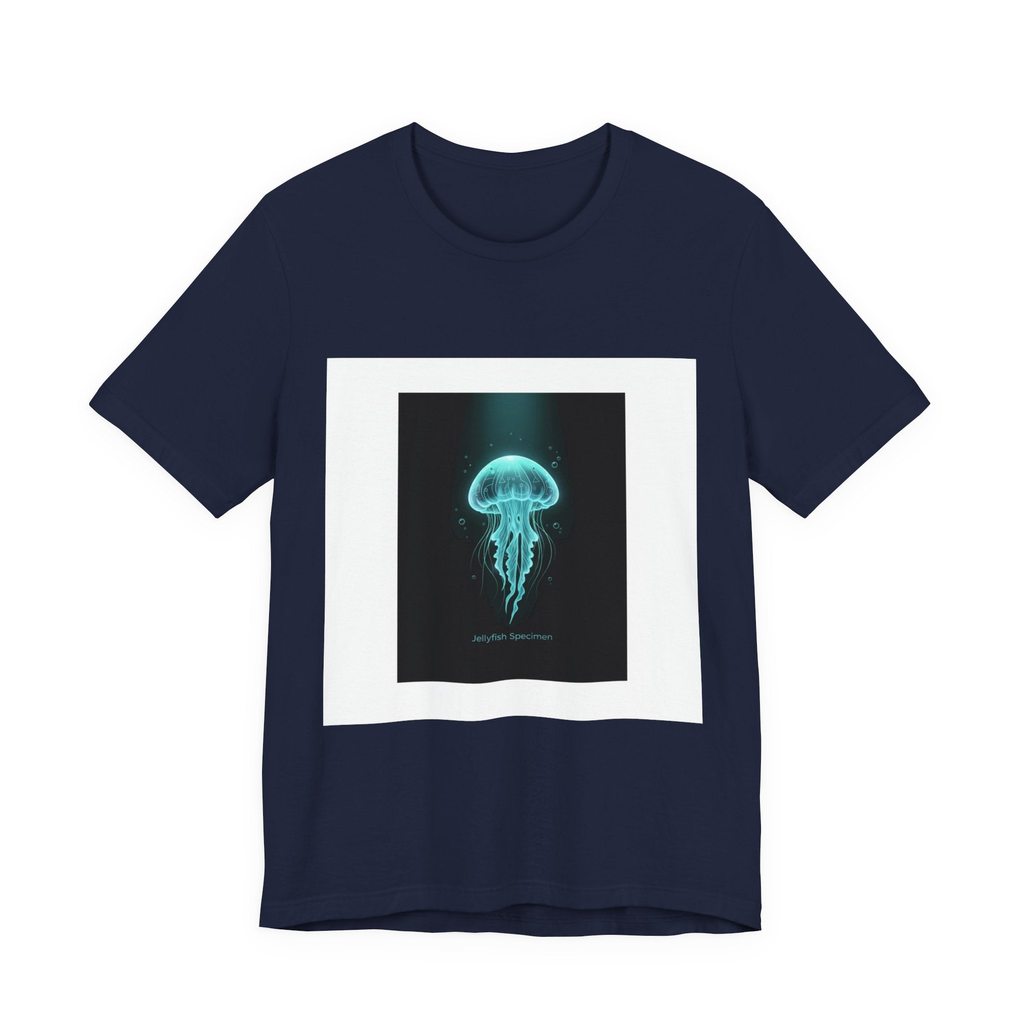 Jellyfish Specimen T-Shirt | Bioluminescent Deep Sea Graphic Tee