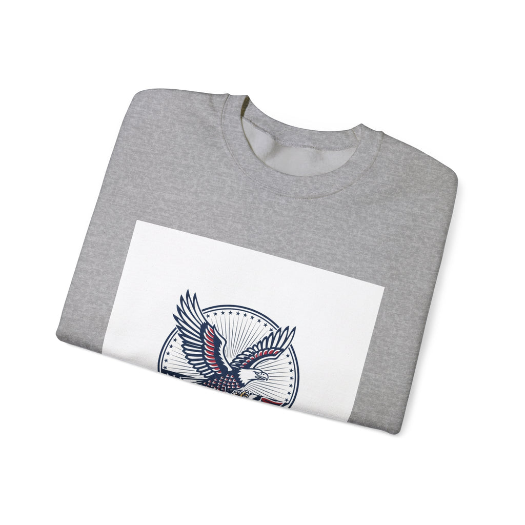 Semiquincentennial Eagle Emblem Crewneck Sweatshirt | 250th Anniversary USA 1776‑2026