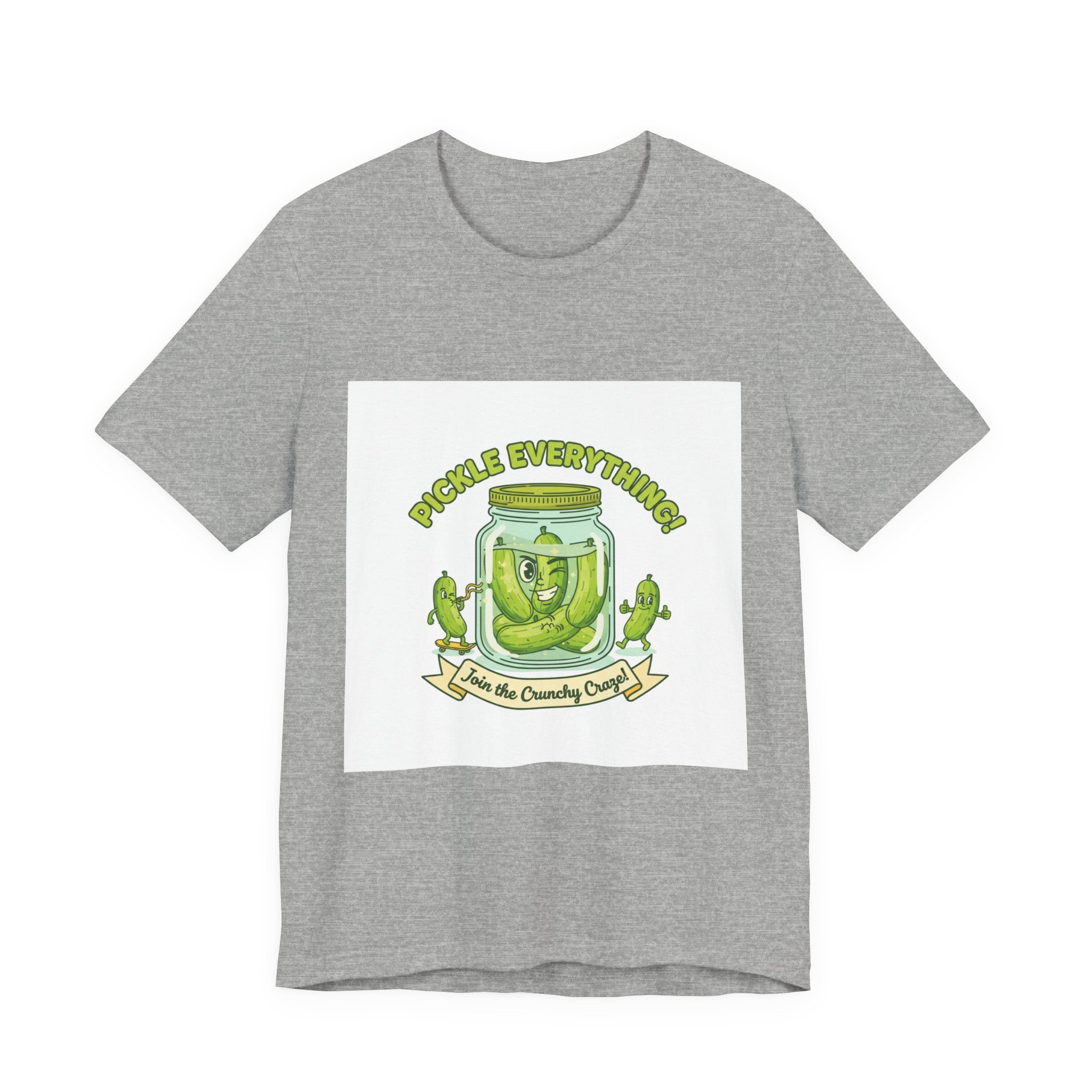 Pickle Everything Jar T-Shirt | pickle shirt, brine design