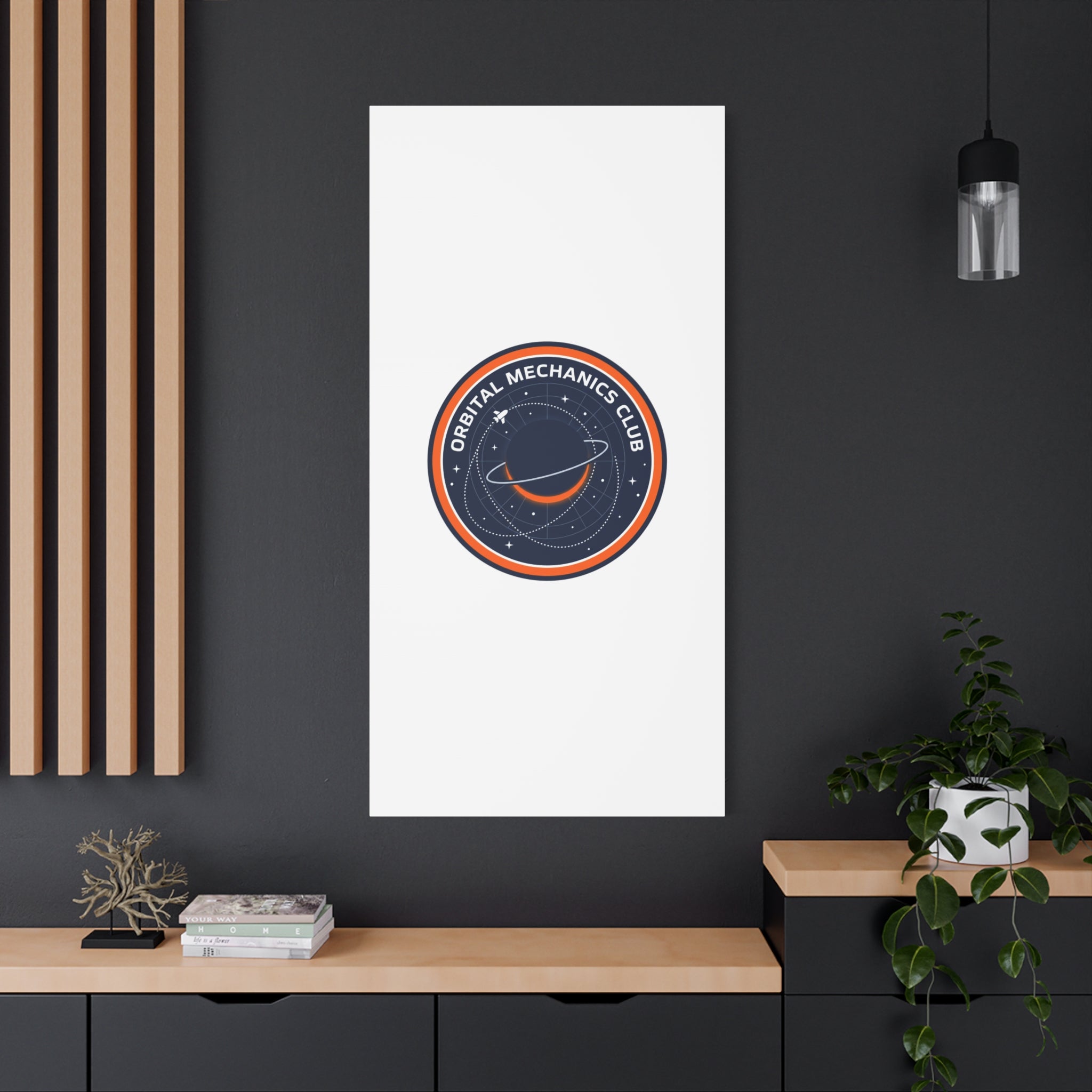 Orbital Mechanics Club Canvas | mission patch, space science