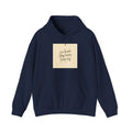 Notes to Self Hoodie | Messy Handwritten Typography, Doodle Text Design