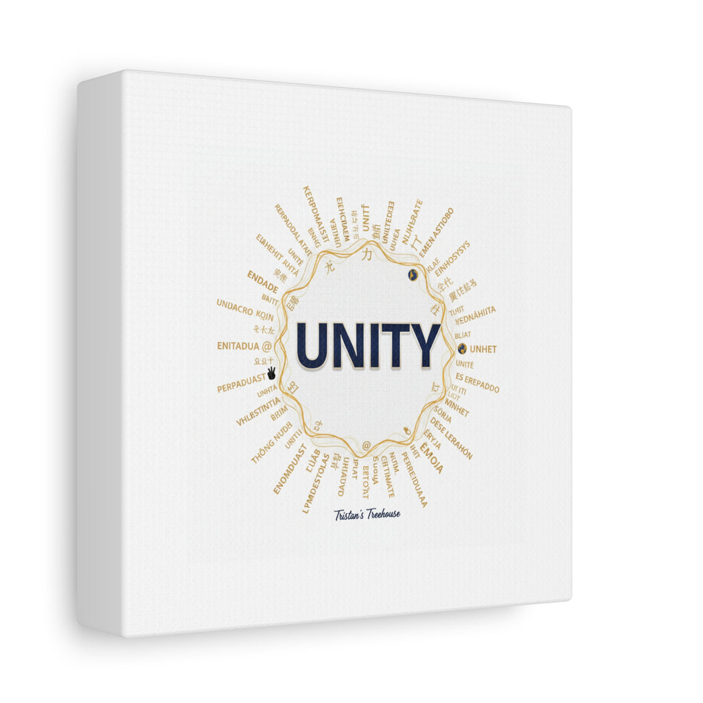 UNITY Canvas, Matte Stretched 1.25" | Dry January sober curious decor