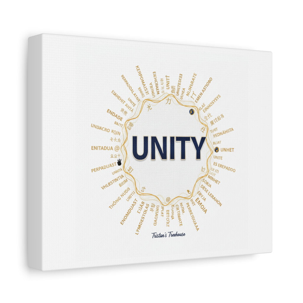 UNITY Canvas, Matte Stretched 1.25" | Dry January sober curious decor