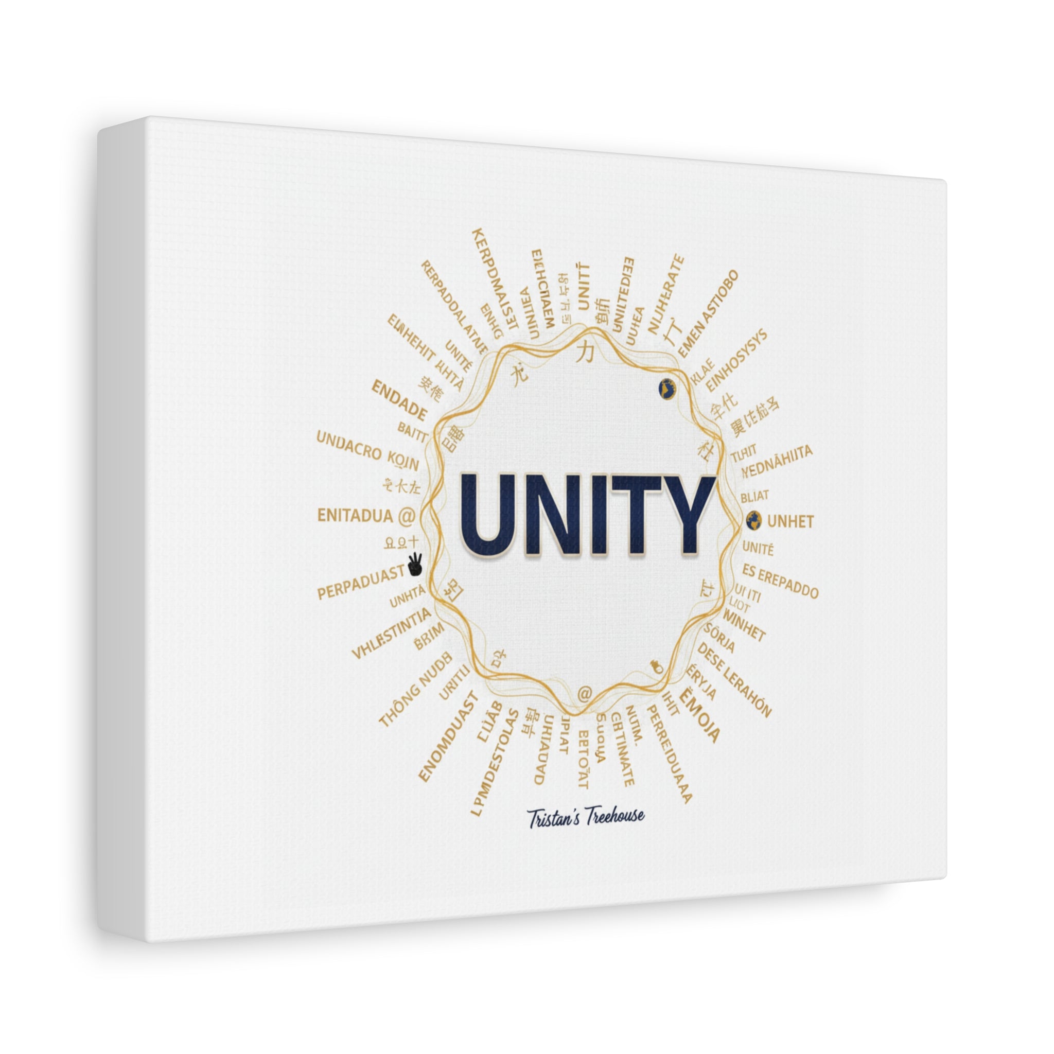 UNITY Canvas, Matte Stretched 1.25" | Dry January sober curious decor