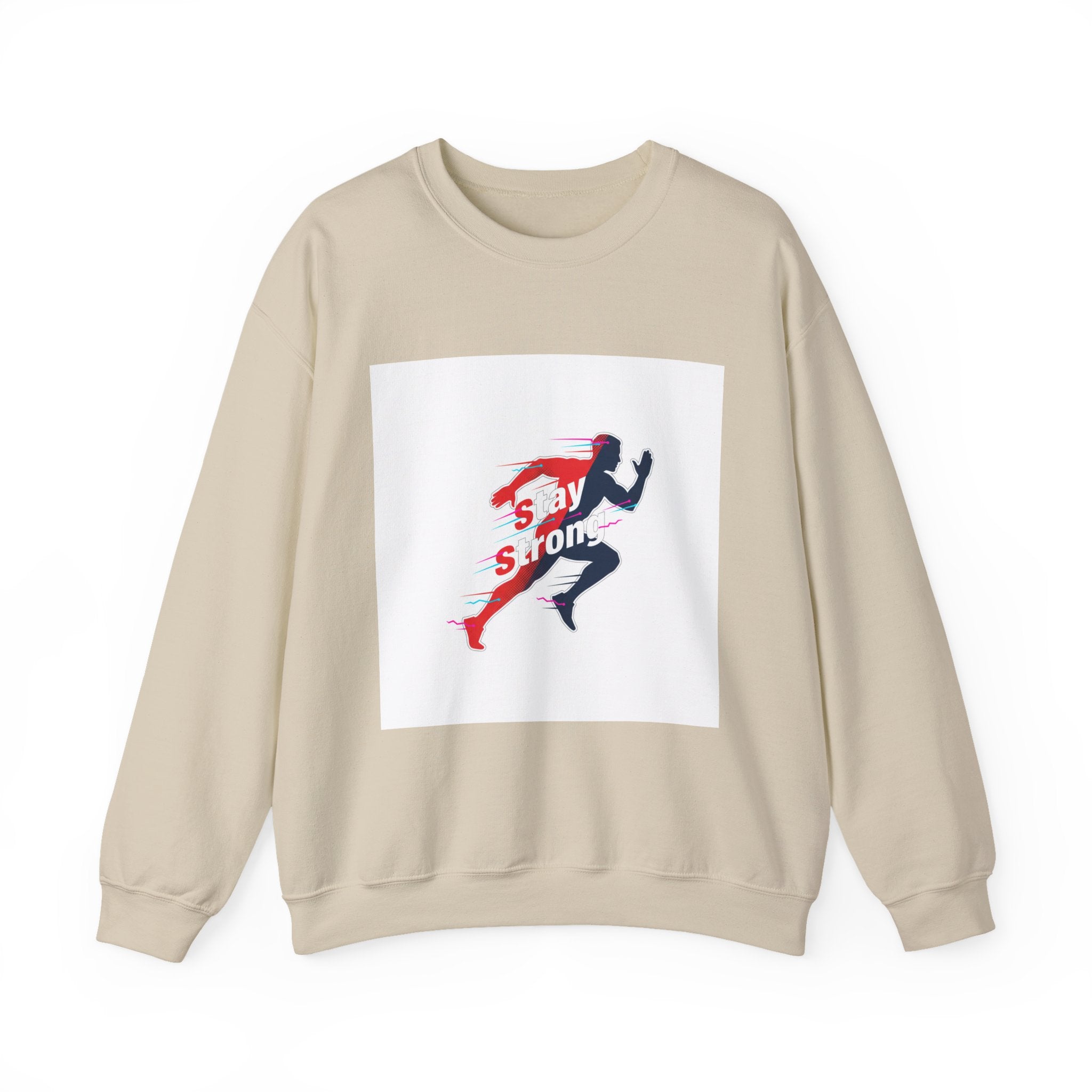 Stay Strong Runner Sweatshirt | Fitness Motivation, Activewear Workout