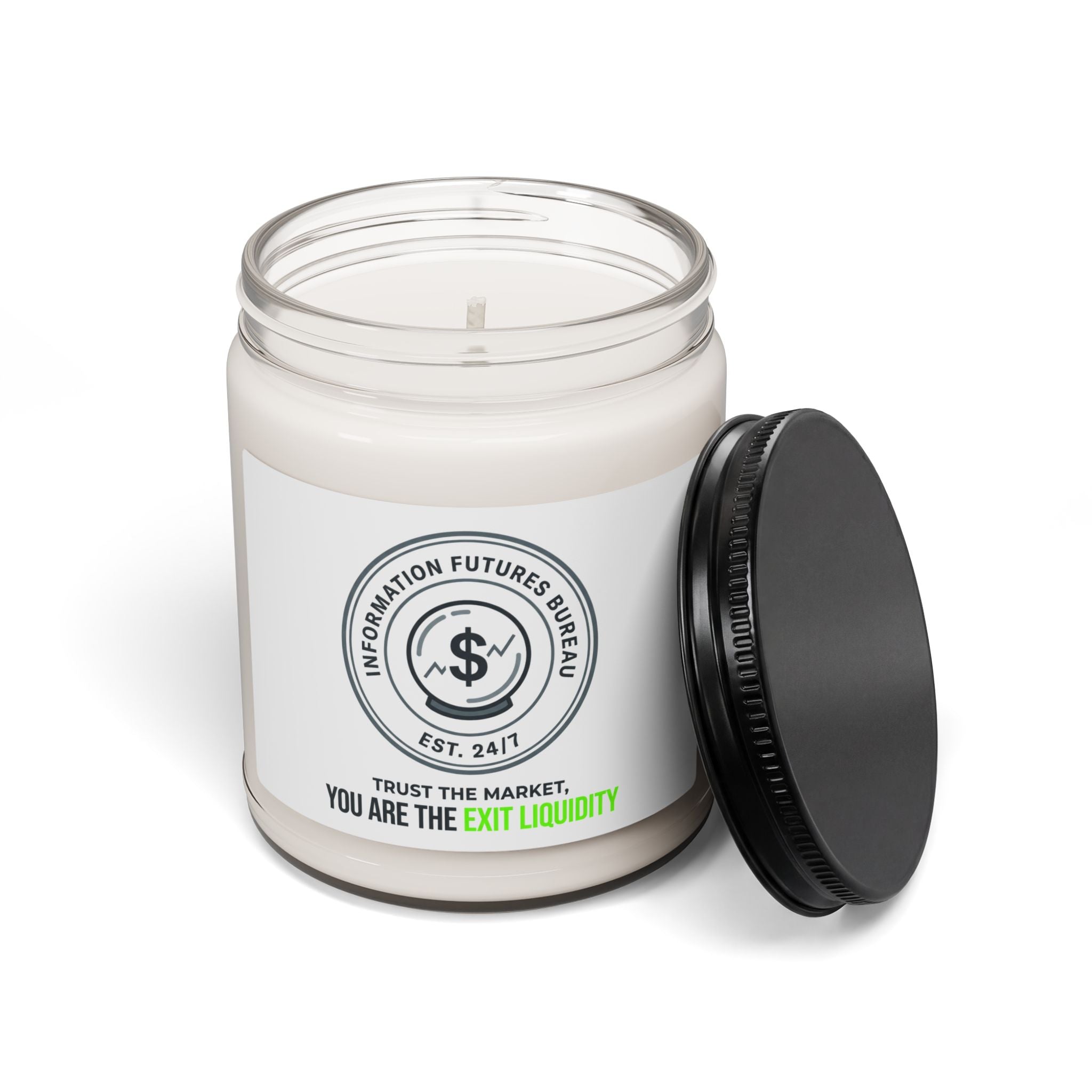 You Are the Exit Liquidity Candle, Soy Candle | insider trading satire, finance humor