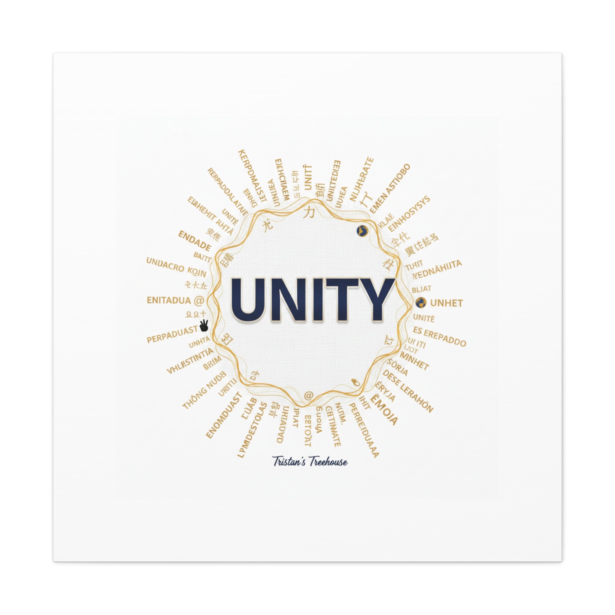 UNITY Canvas, Matte Stretched 1.25" | Dry January sober curious decor