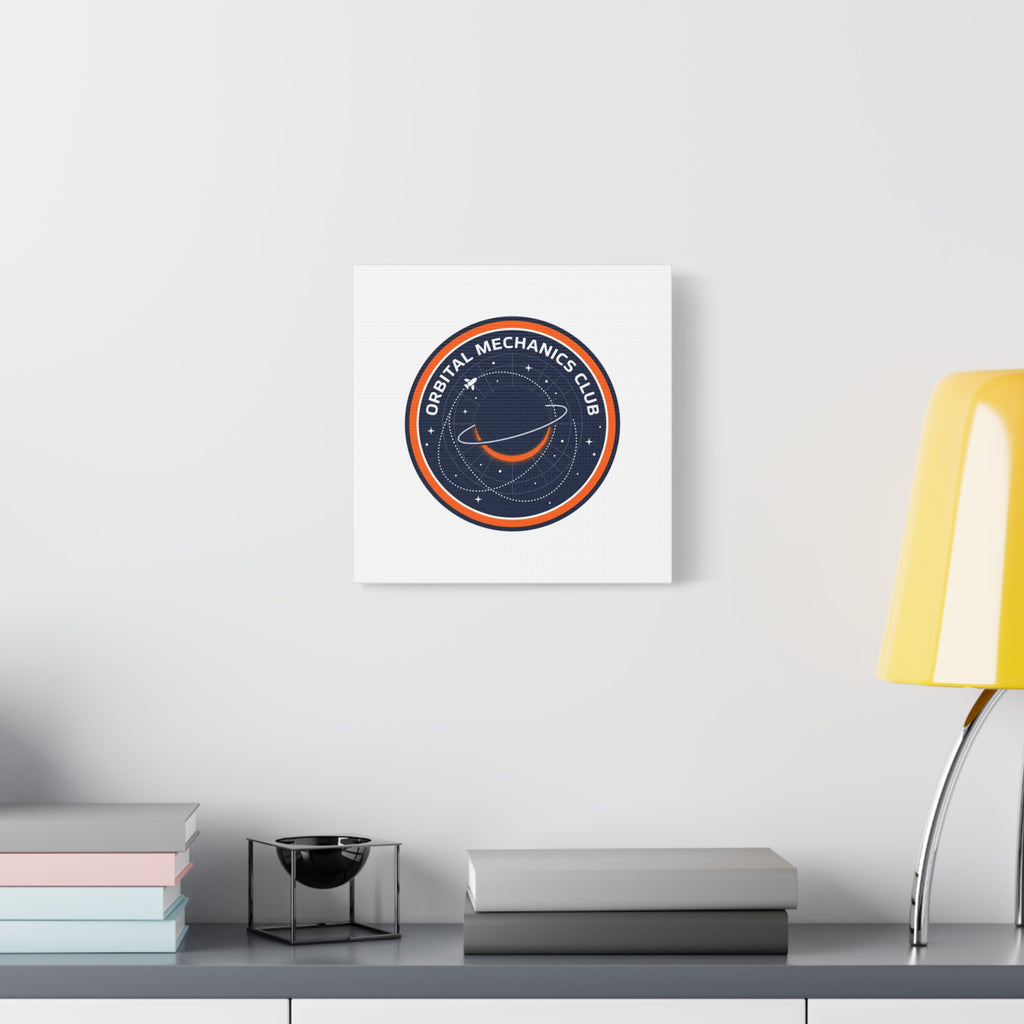 Orbital Mechanics Club Canvas | mission patch, space science