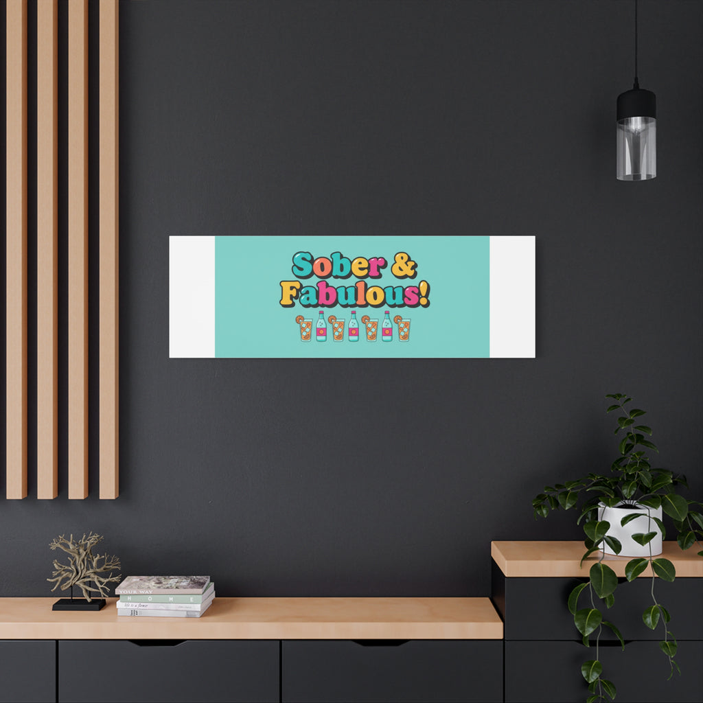 Sober & Fabulous! Canvas | Dry January, Mocktail Trend