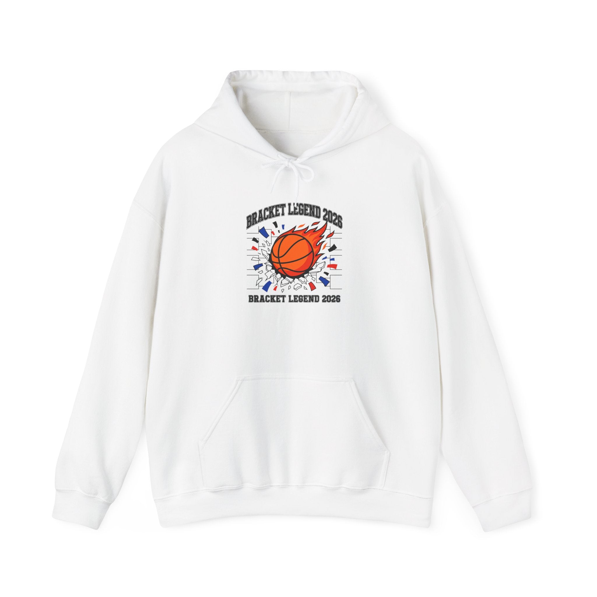 Bracket Legend Basketball Hoodie | college tournament, buzzer beater
