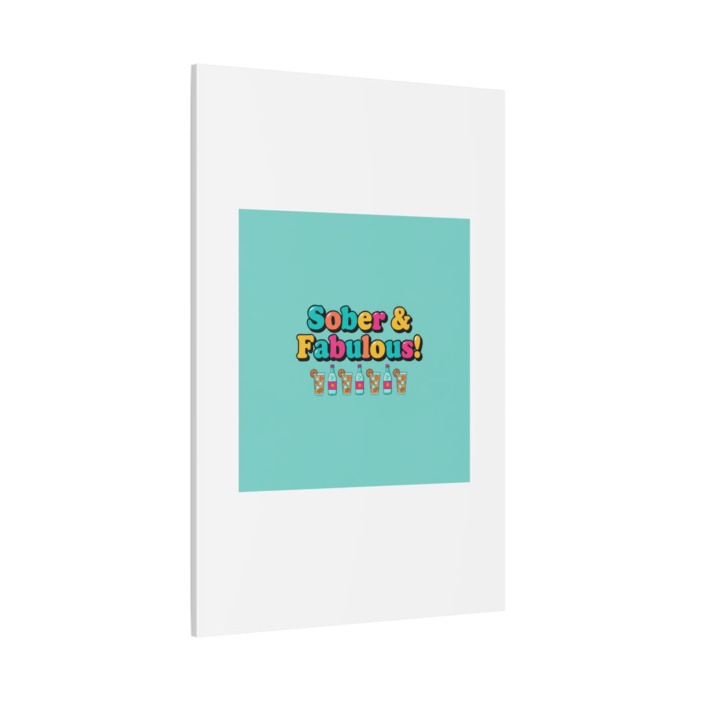 Sober & Fabulous! Canvas | Dry January, Mocktail Trend