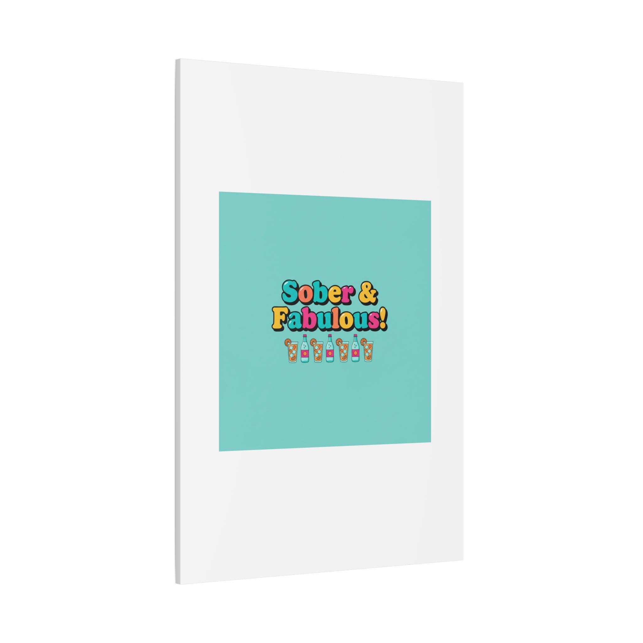 Sober & Fabulous! Canvas | Dry January, Mocktail Trend