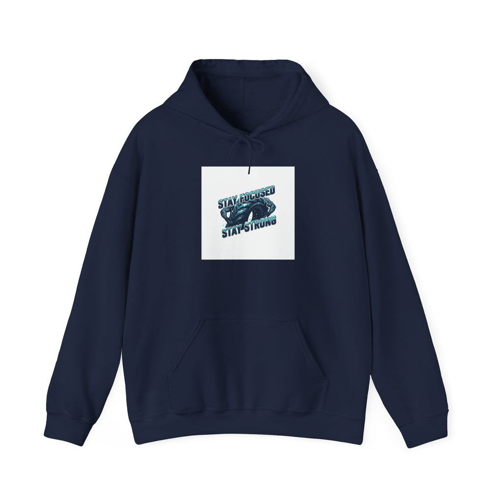 Stay Strong Winter Grind Hoodie | gym motivation hoodie, sweat through winter