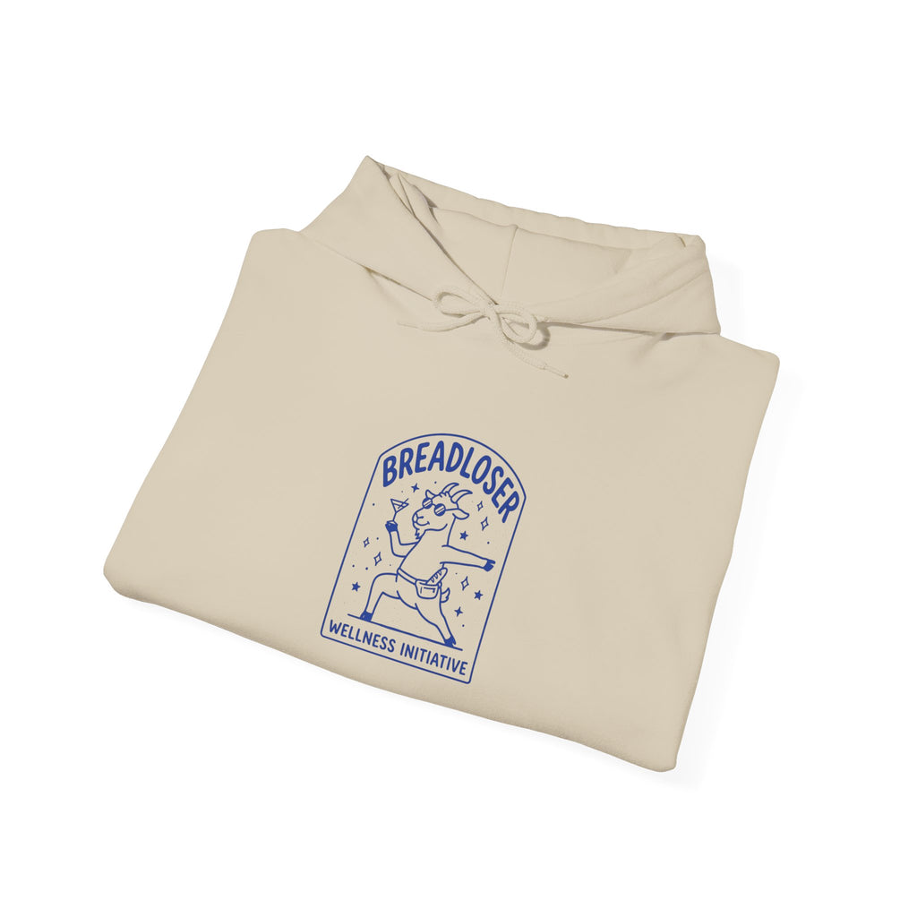 PRIMARY BREADLOSER hoodie | doodle cash burnout humor, awkward all-caps