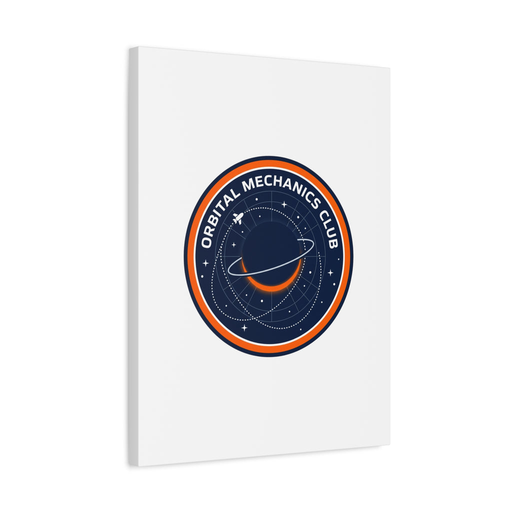 Orbital Mechanics Club Canvas | mission patch, space science