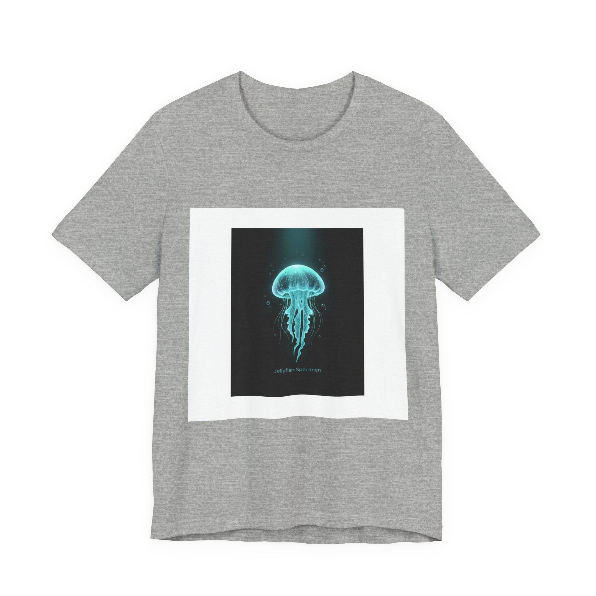 Jellyfish Specimen T-Shirt | Bioluminescent Deep Sea Graphic Tee
