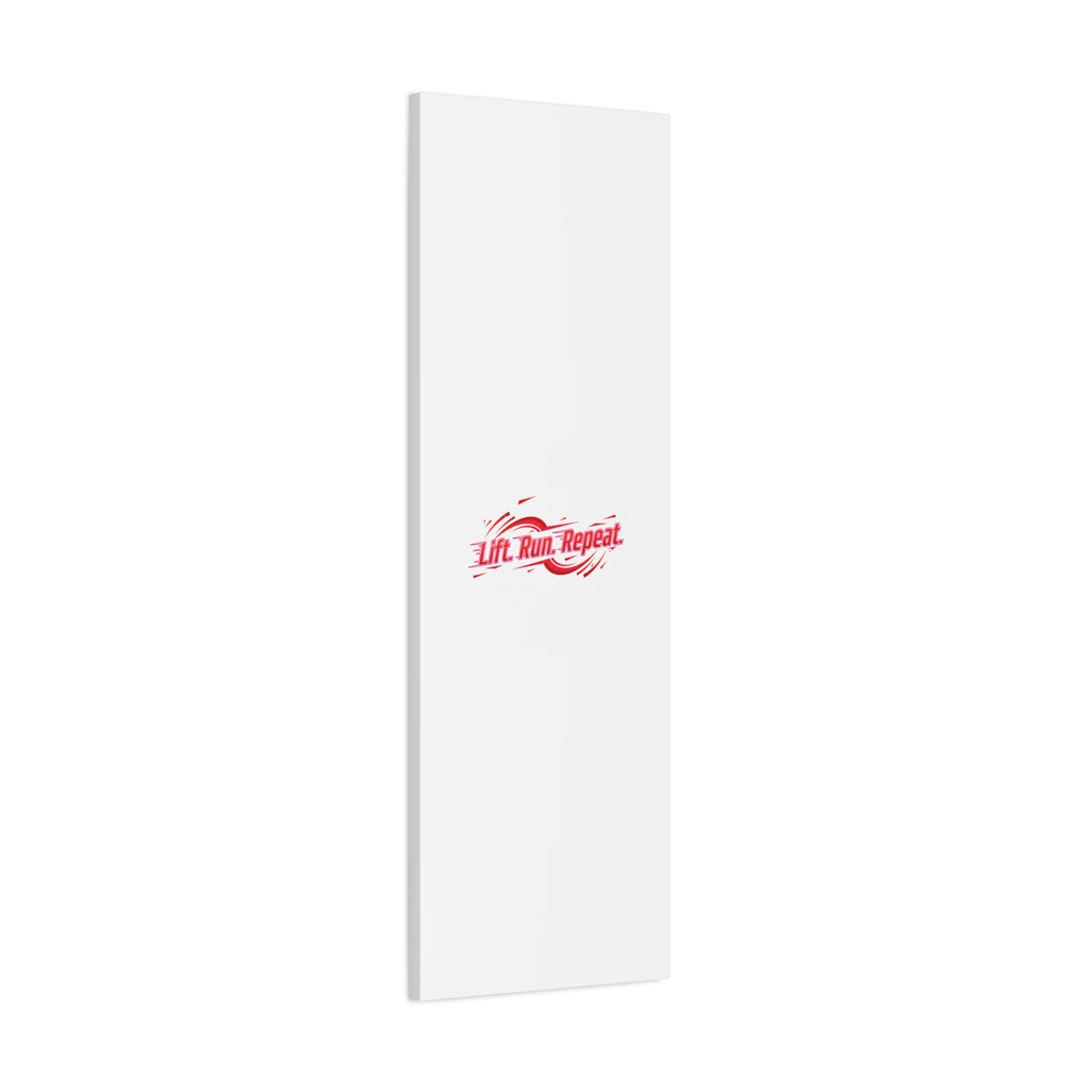 Lift Run Repeat Canvas | Fitness Wall Art, Gym Motivation
