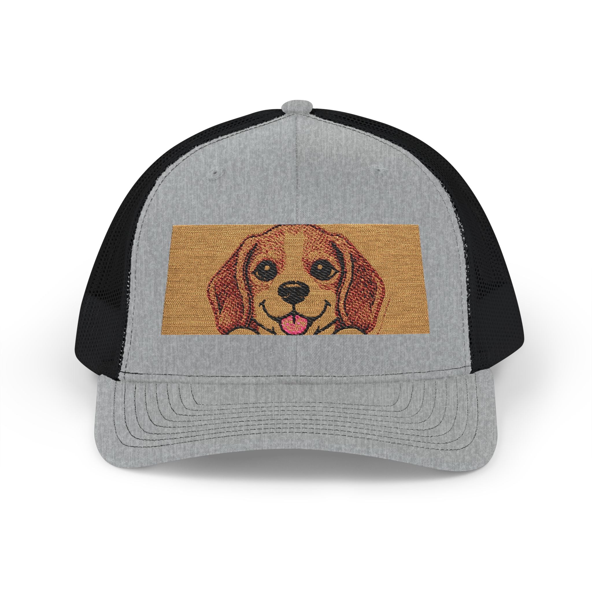Golden Dog Meme Embroidered Trucker Hat