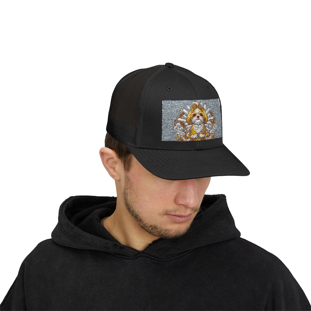 Trucker Cap —  Funny Dog Patch Snapback