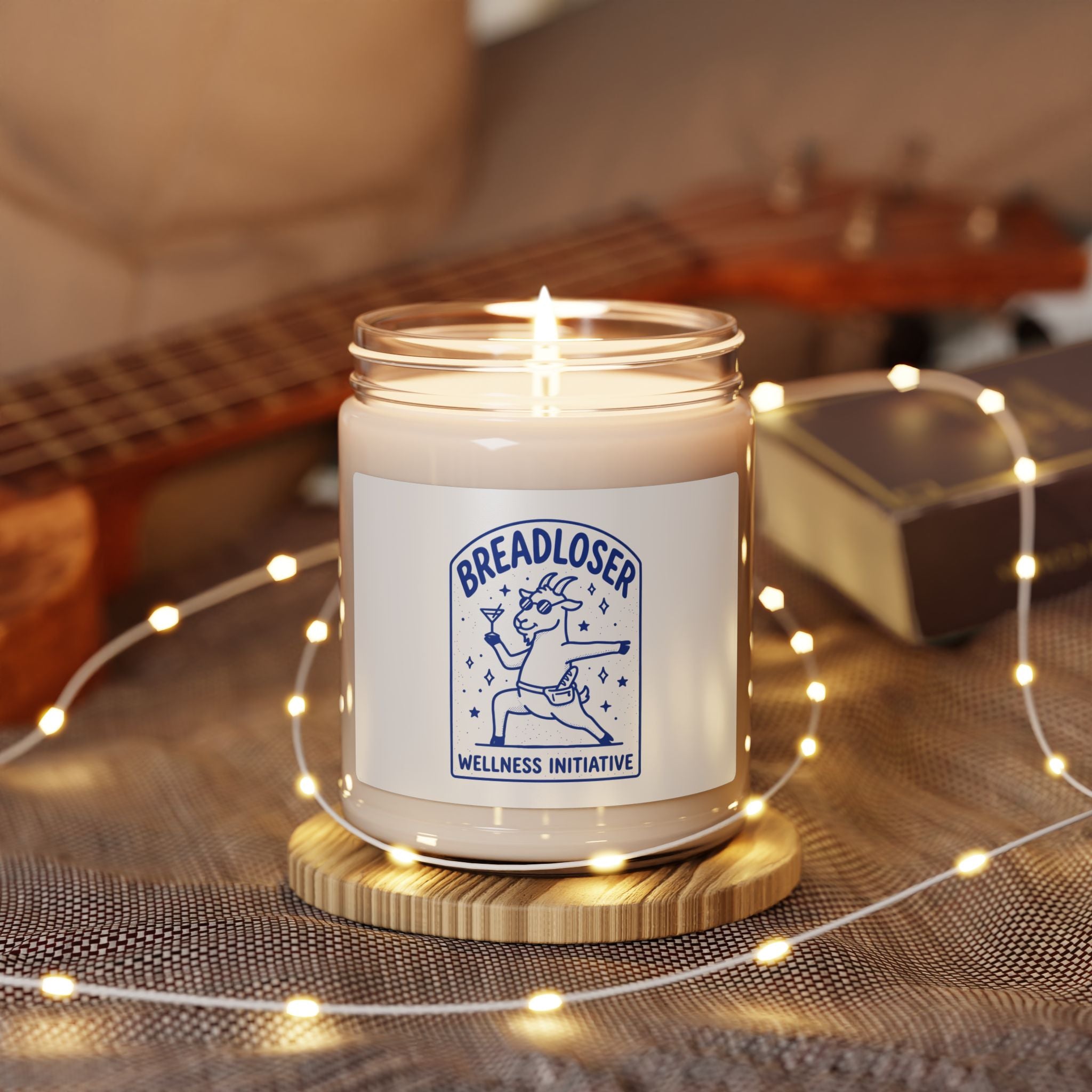 BREADLOSER Wellness Initiative Candle | Scented Soy Candle, Meme Humor