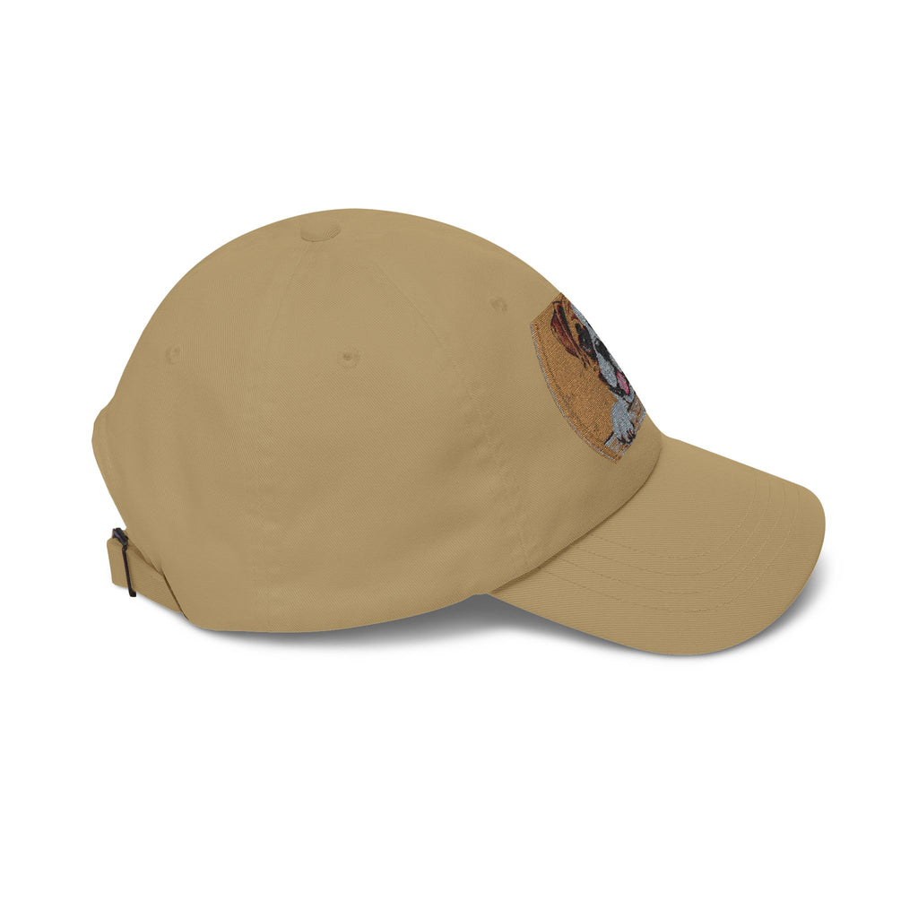 Dog Lover Dad Cap — Cute Puppy Embroidered Baseball Hat